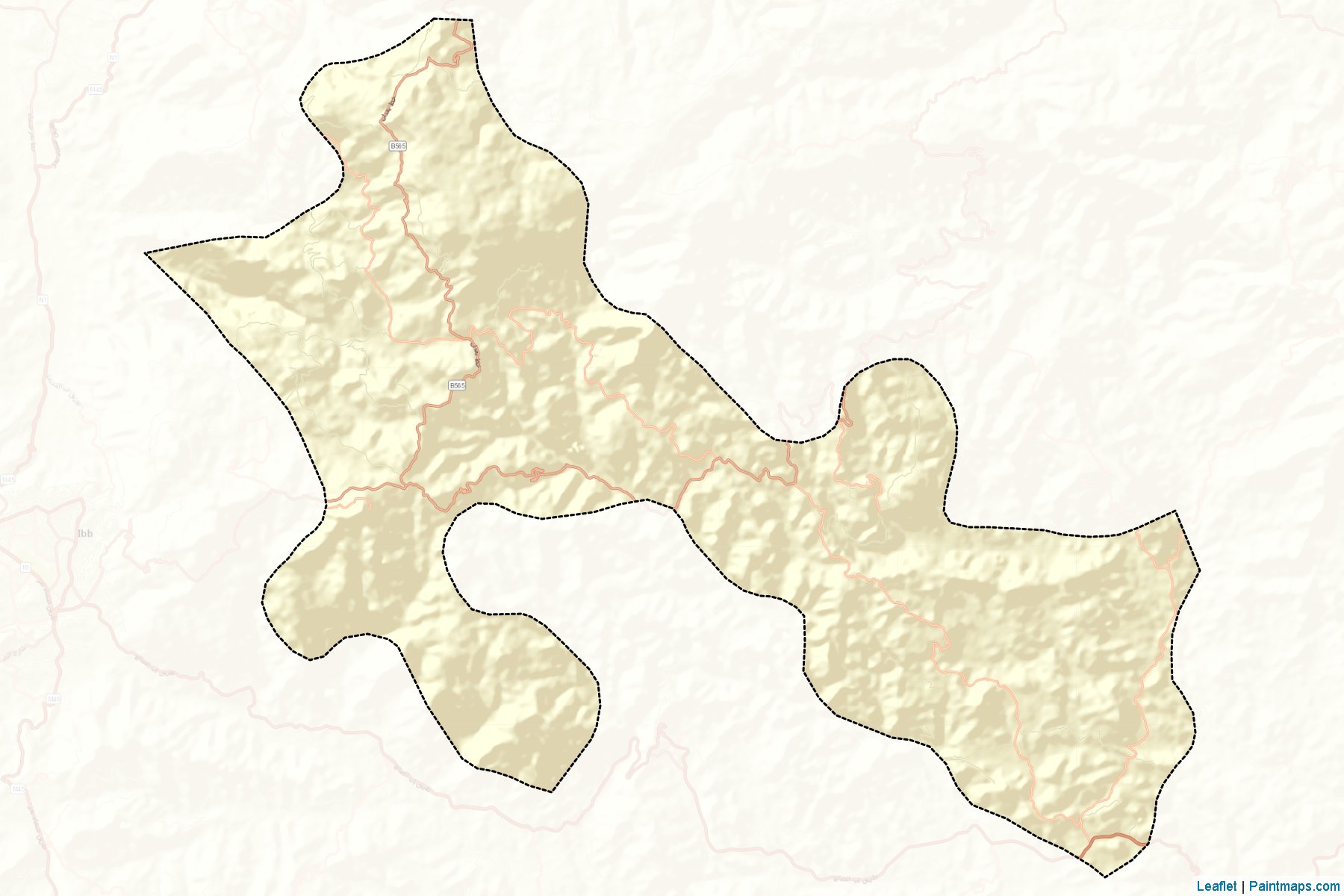 Ba'dan (Ibb) Map Cropping Samples-2