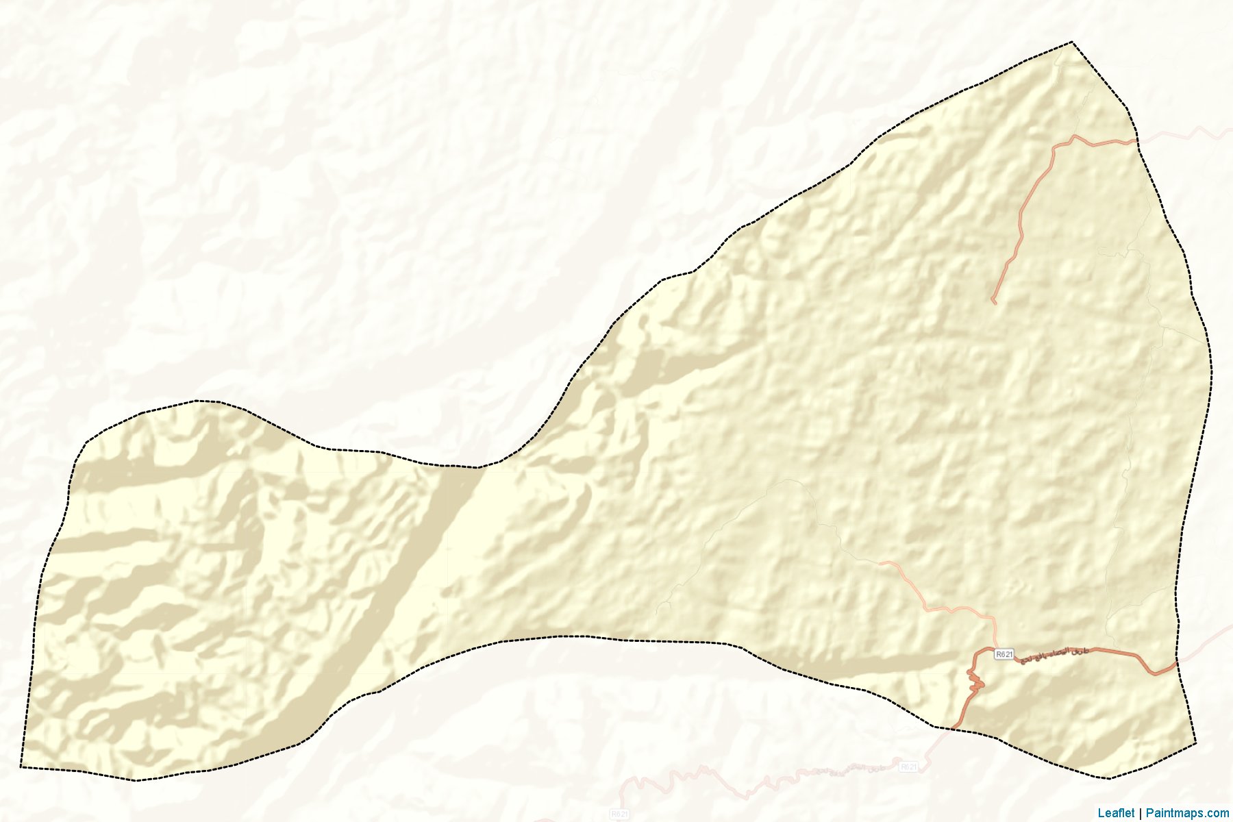 Muestras de recorte de mapas Al Had (Lahij)-2