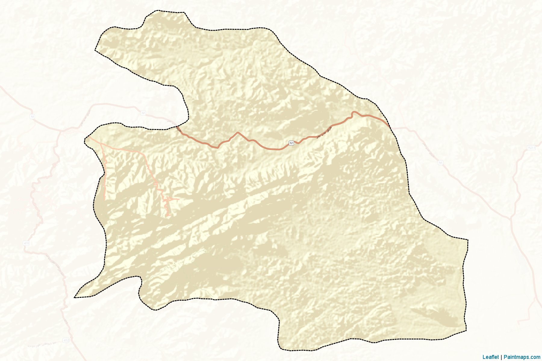 Muestras de recorte de mapas Al Qabbaytah (Lahij)-2