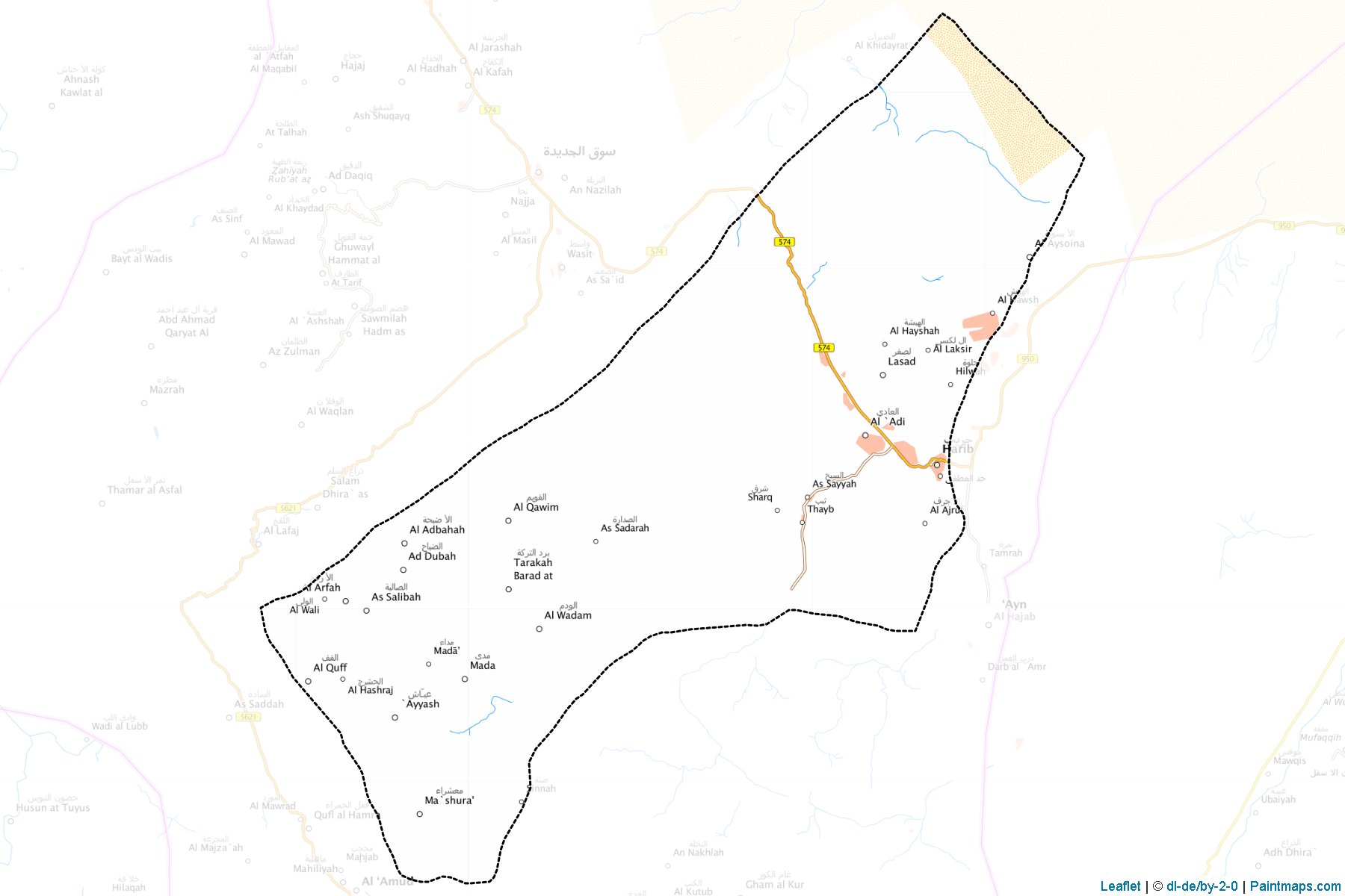 Harib (Ma'rib) Map Cropping Samples-1