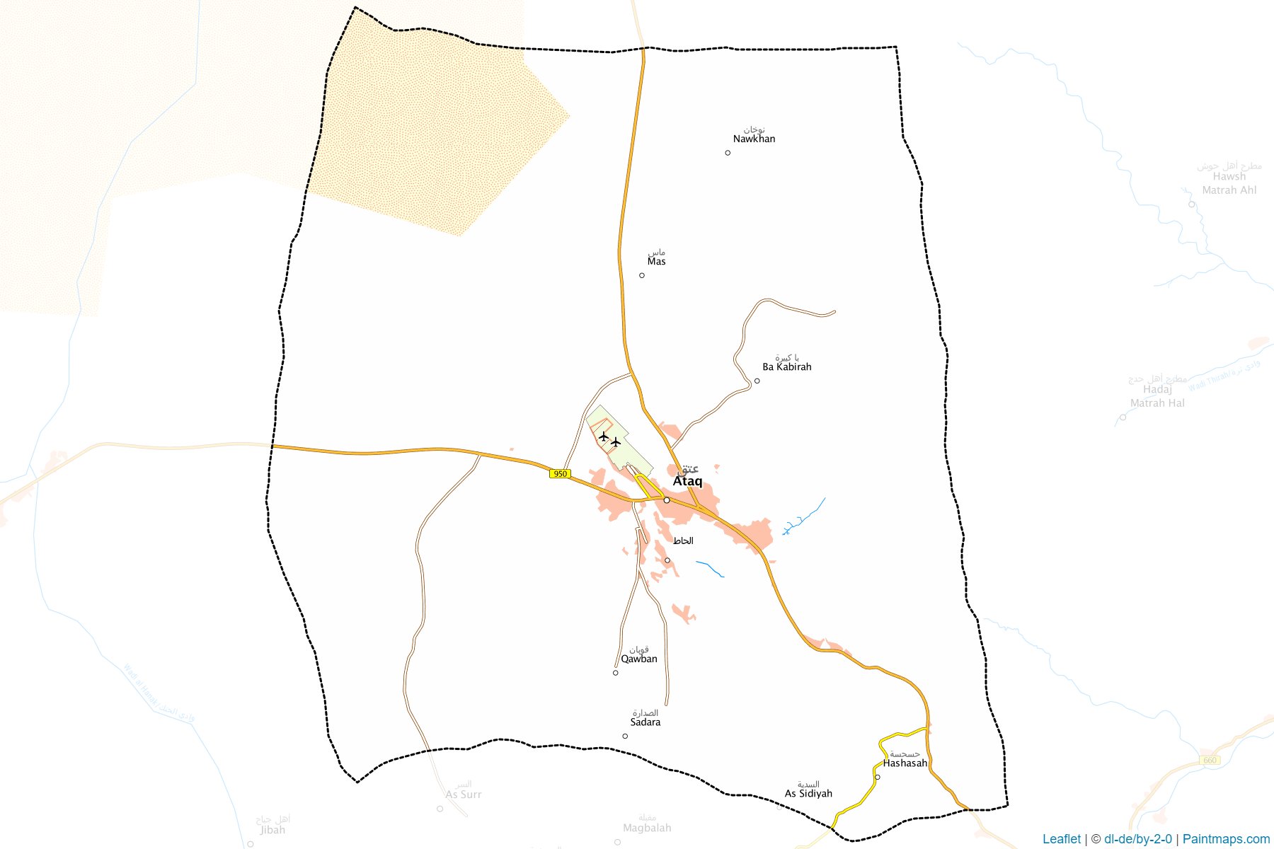 Ataq (Shabwah) Map Cropping Samples-1