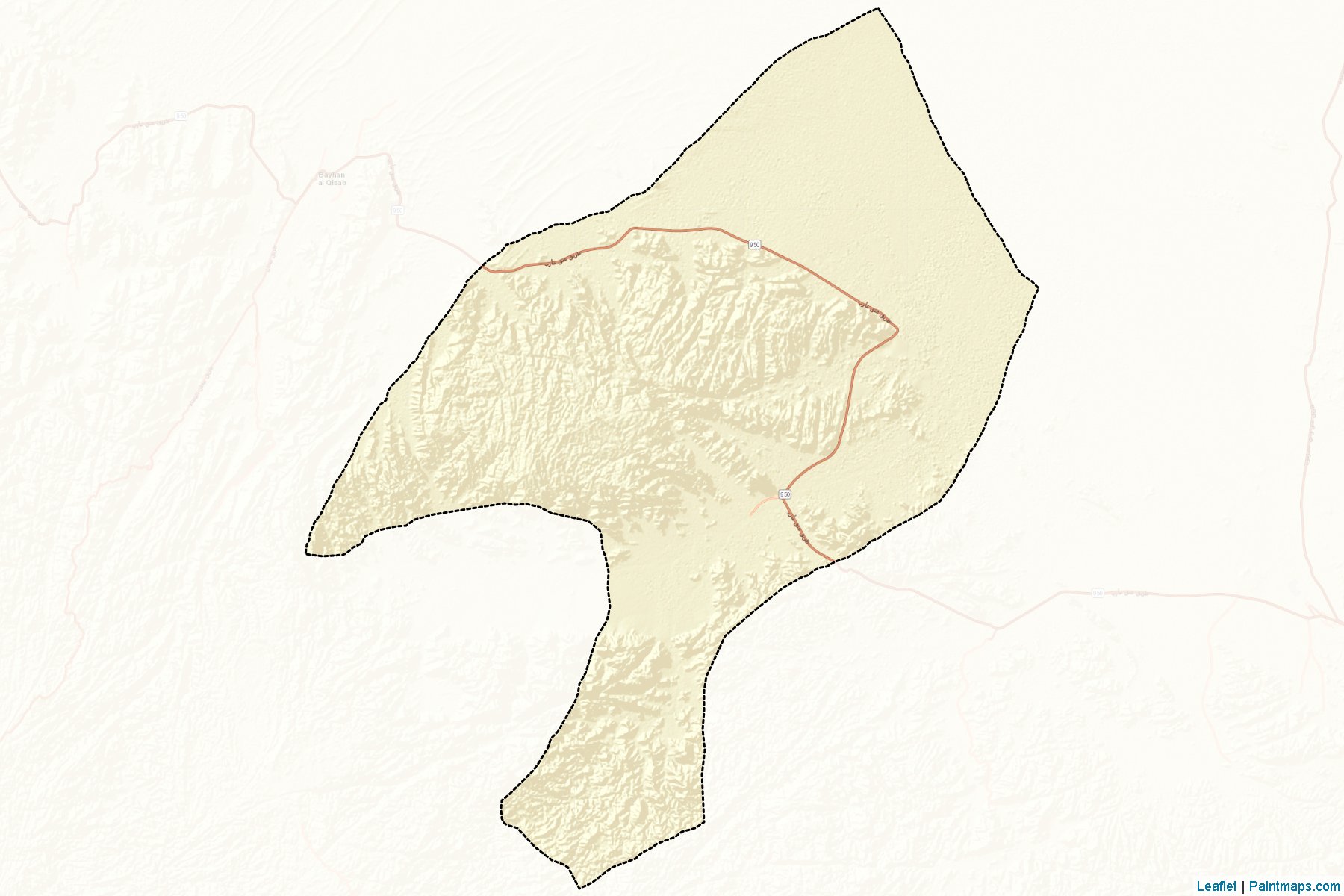 Merkhah As Sufla (Shabwah) Map Cropping Samples-2