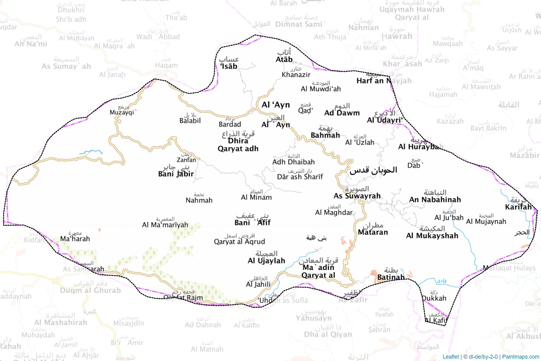 Al Mawasit (Ta`izz) Map Cropping Samples-1