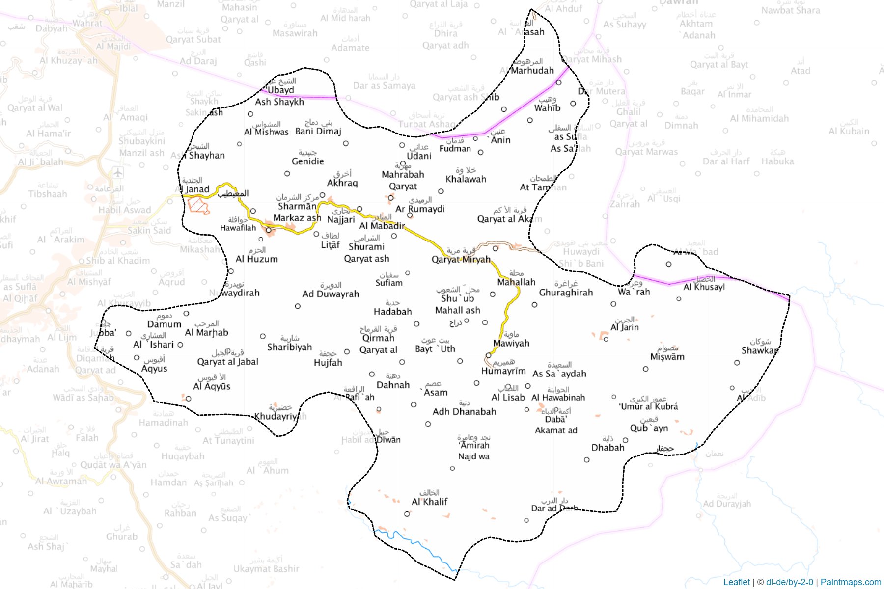 Mawiyah (Ta`izz) Map Cropping Samples-1