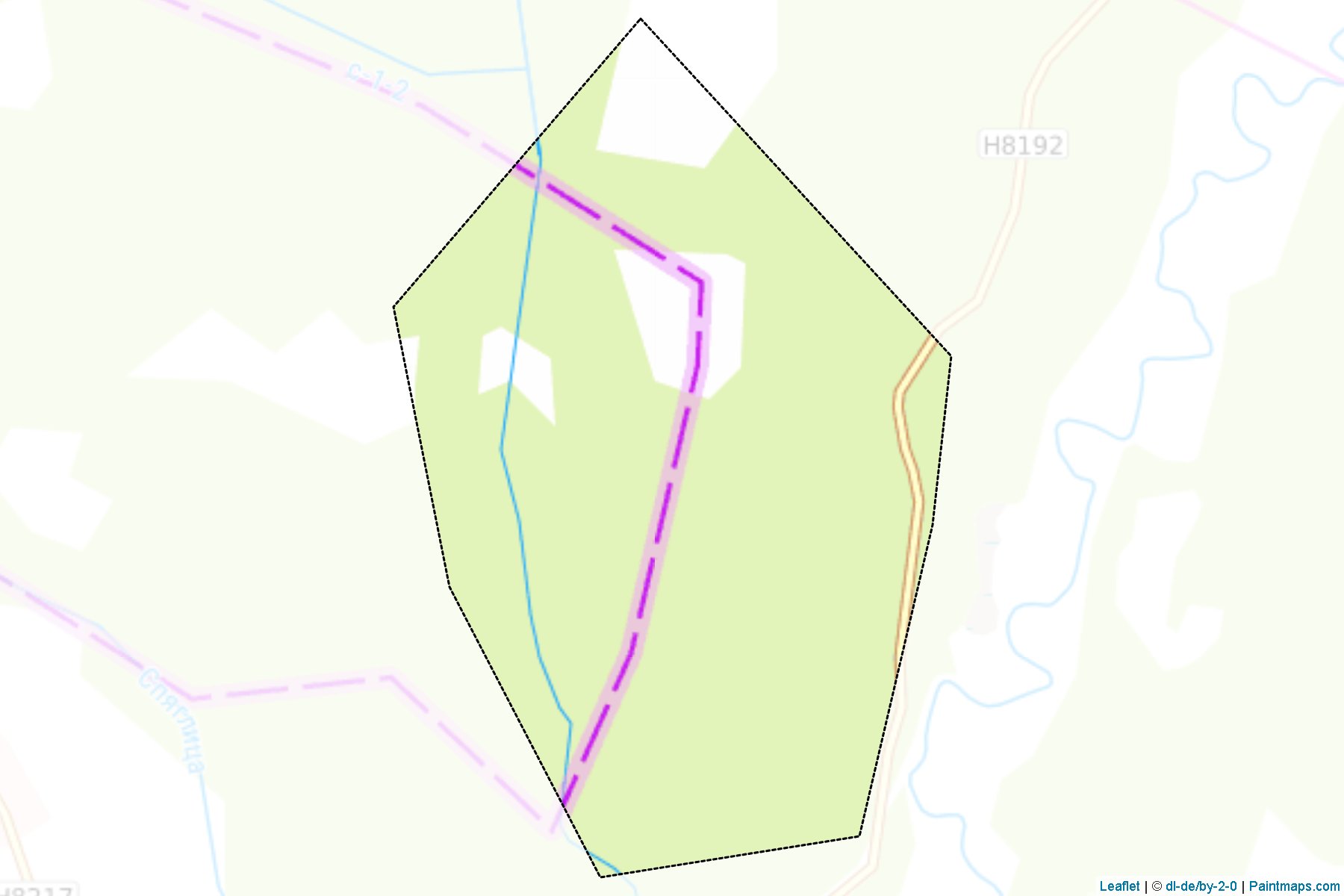 Smarhon' (Minskaya Voblasts') Map Cropping Samples-1