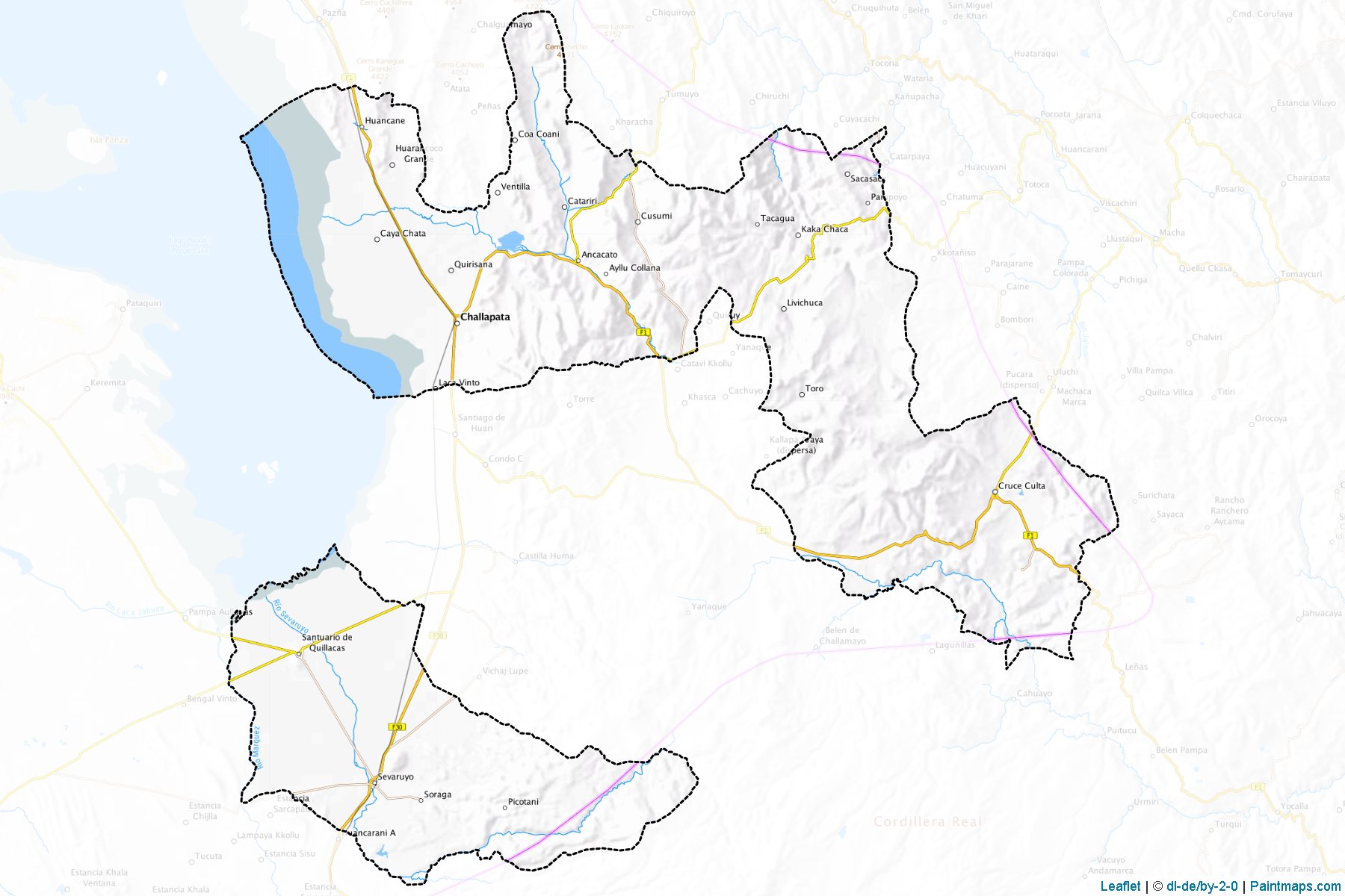 Muestras de recorte de mapas Abaroa (Oruro)-1