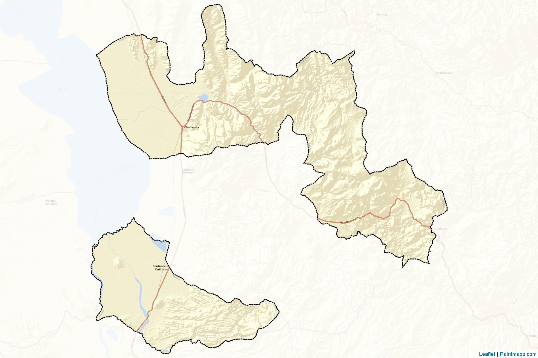 Muestras de recorte de mapas Abaroa (Oruro)-2