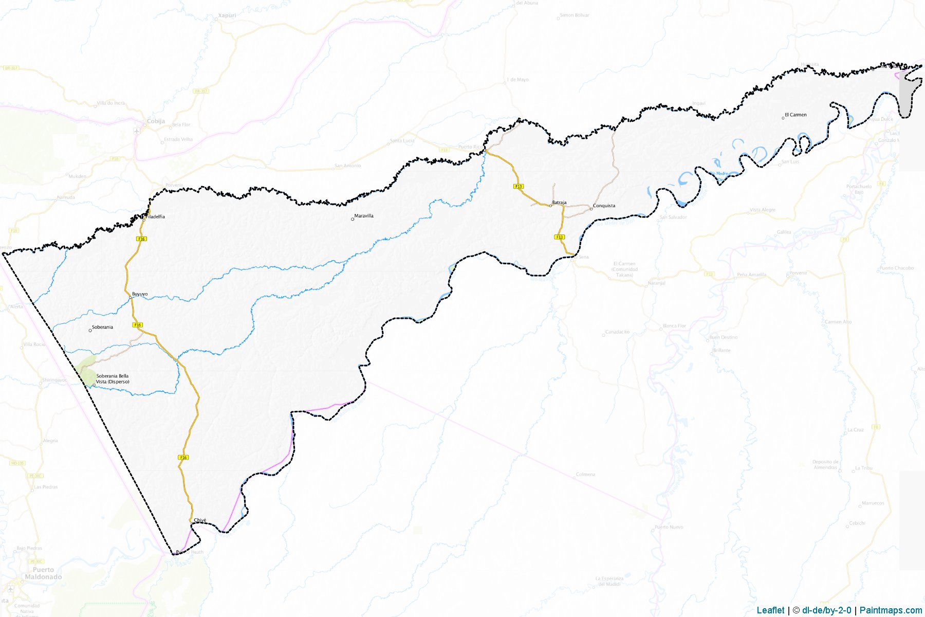 Manuripi (Pando) Map Cropping Samples-1