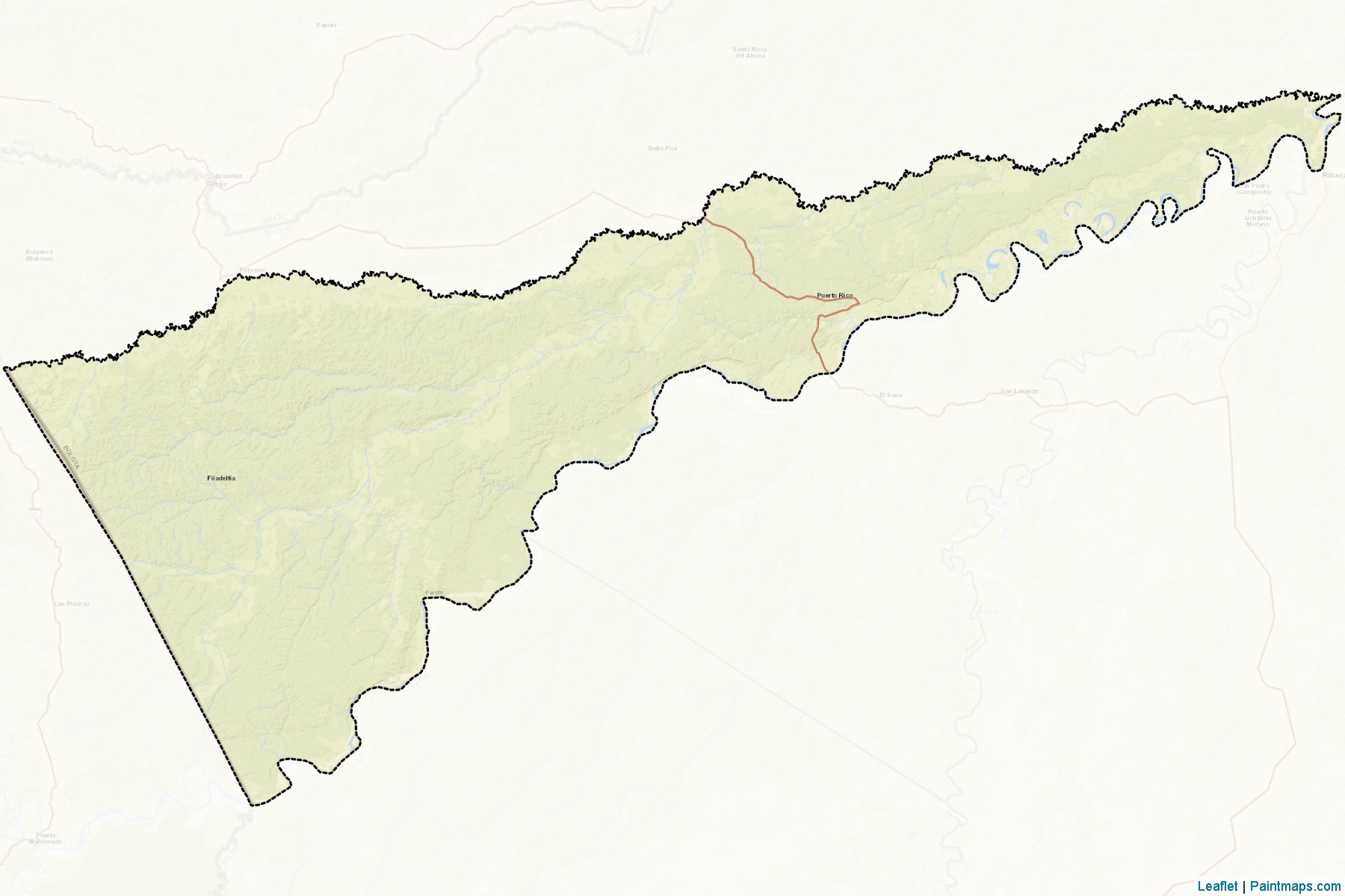 Manuripi (Pando) Map Cropping Samples-2