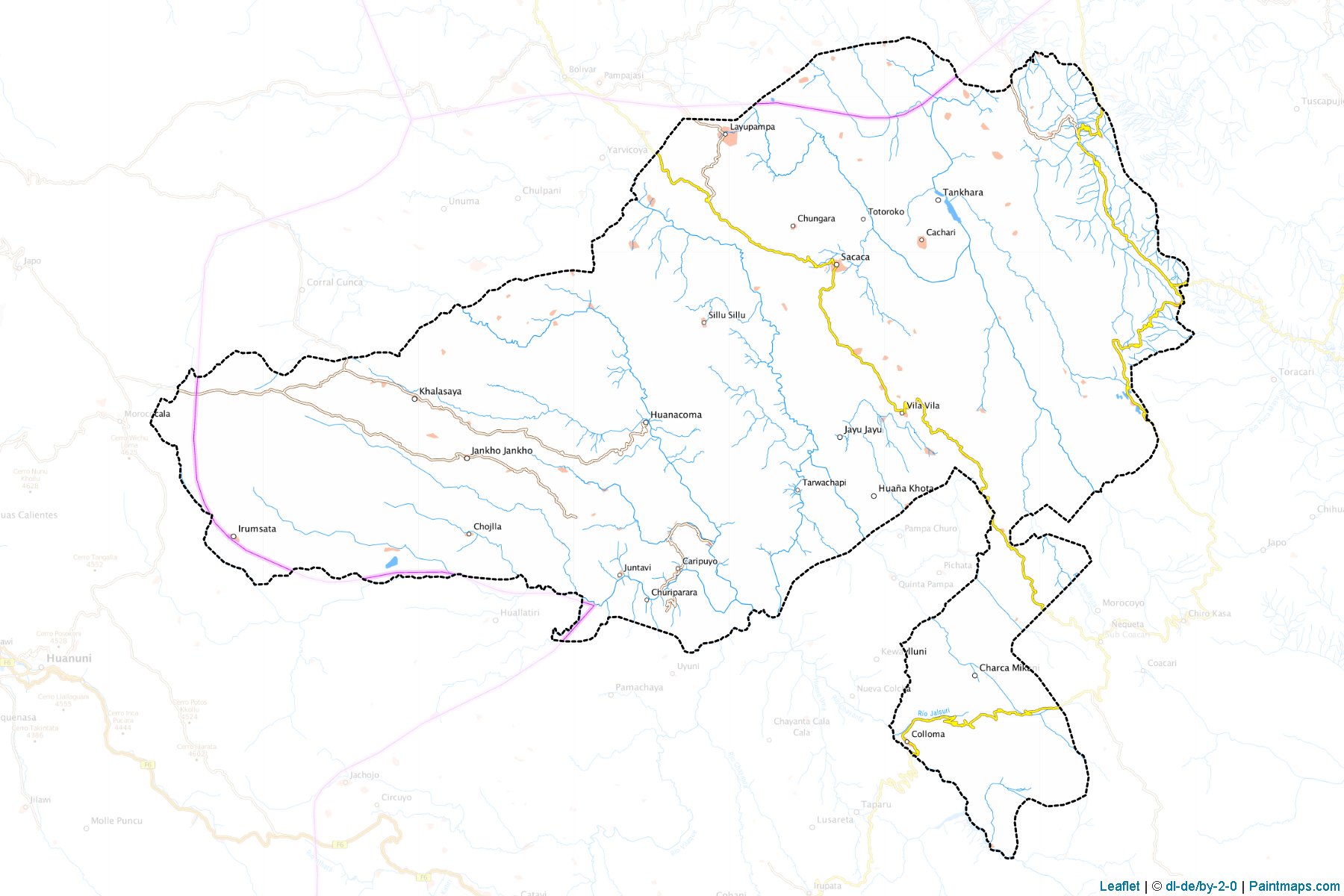 Muestras de recorte de mapas Alonso de Ibanez (Potosí)-1