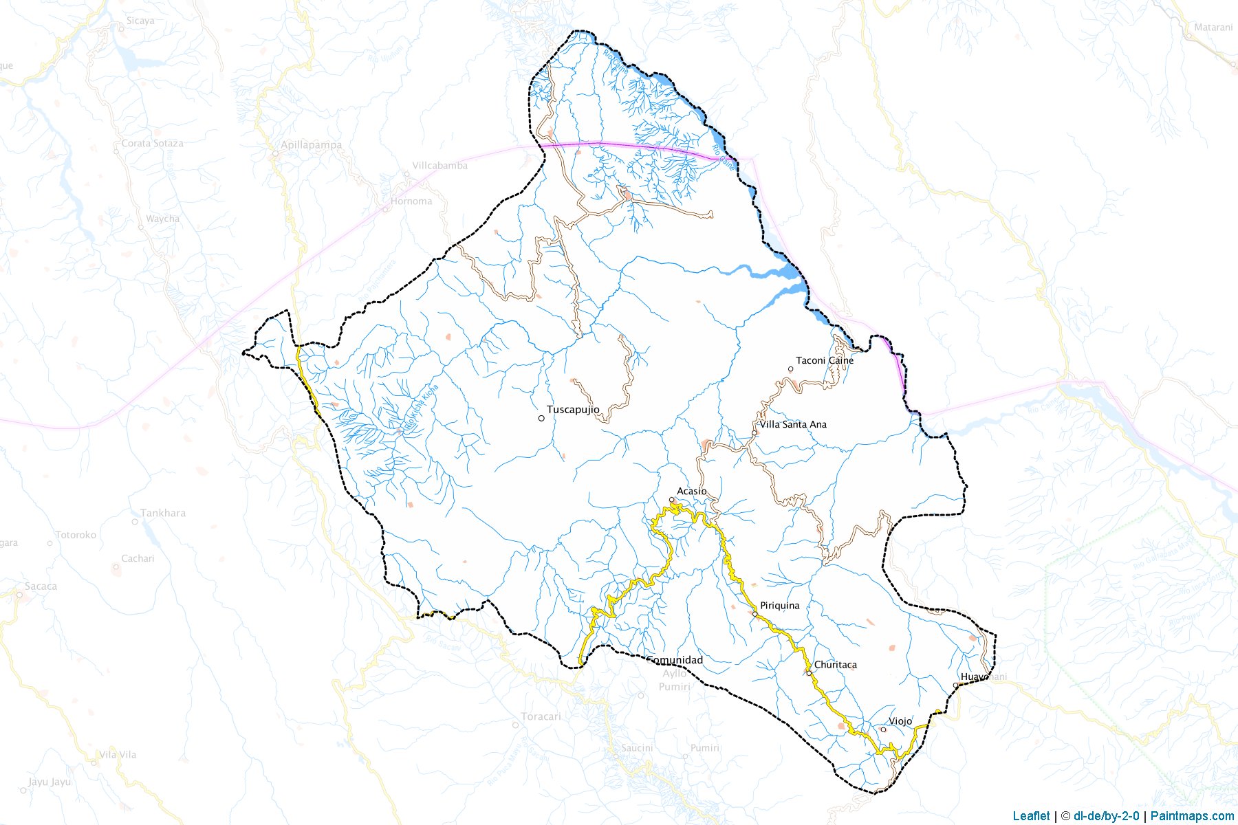 Muestras de recorte de mapas General Bernardino (Potosí)-1