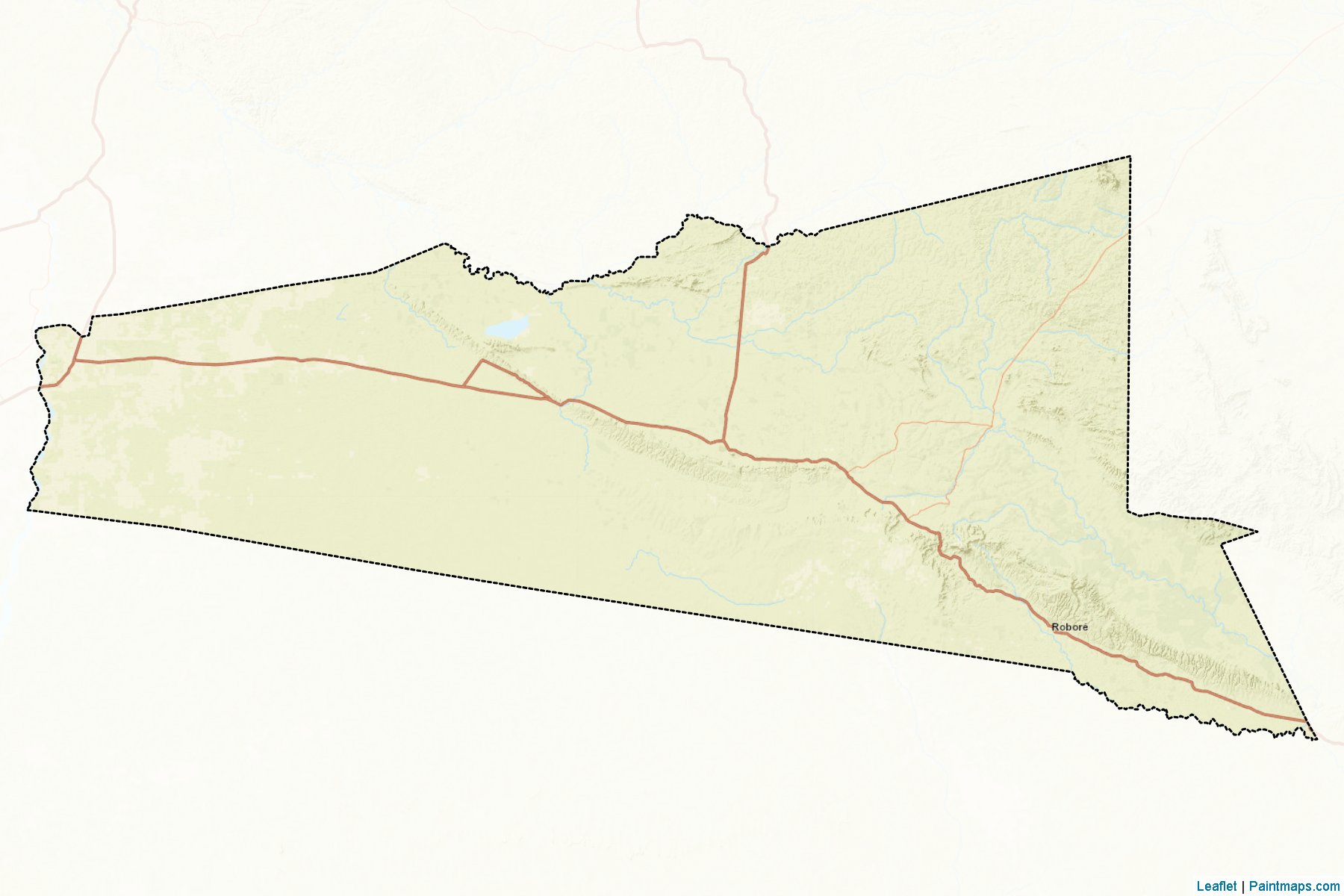 Muestras de recorte de mapas Chiquitos (Santa Cruz)-2