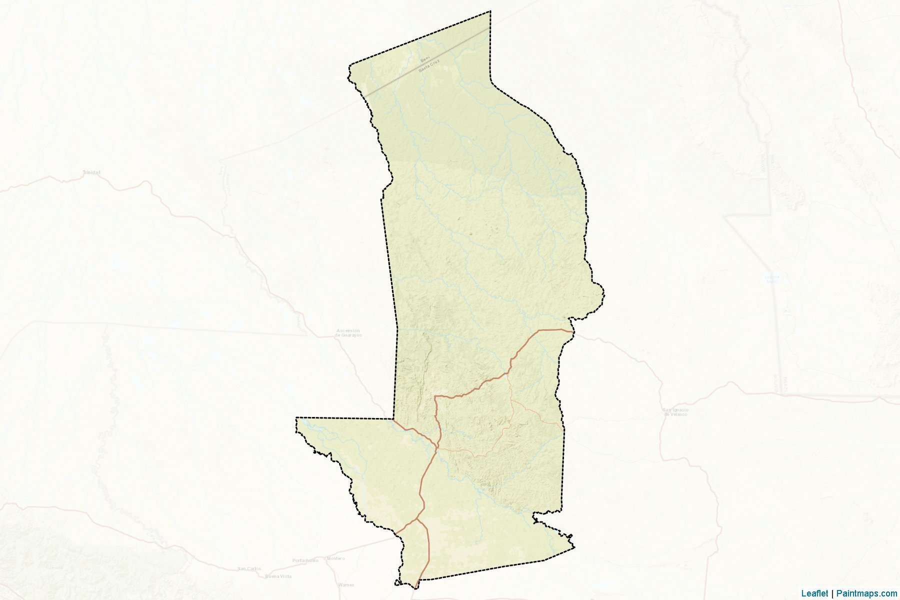 Muestras de recorte de mapas Nuflo De Chavez (Santa Cruz)-2