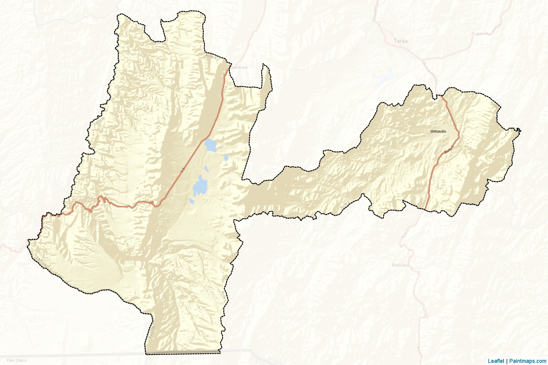 Muestras de recorte de mapas Avilez (Tarija)-2