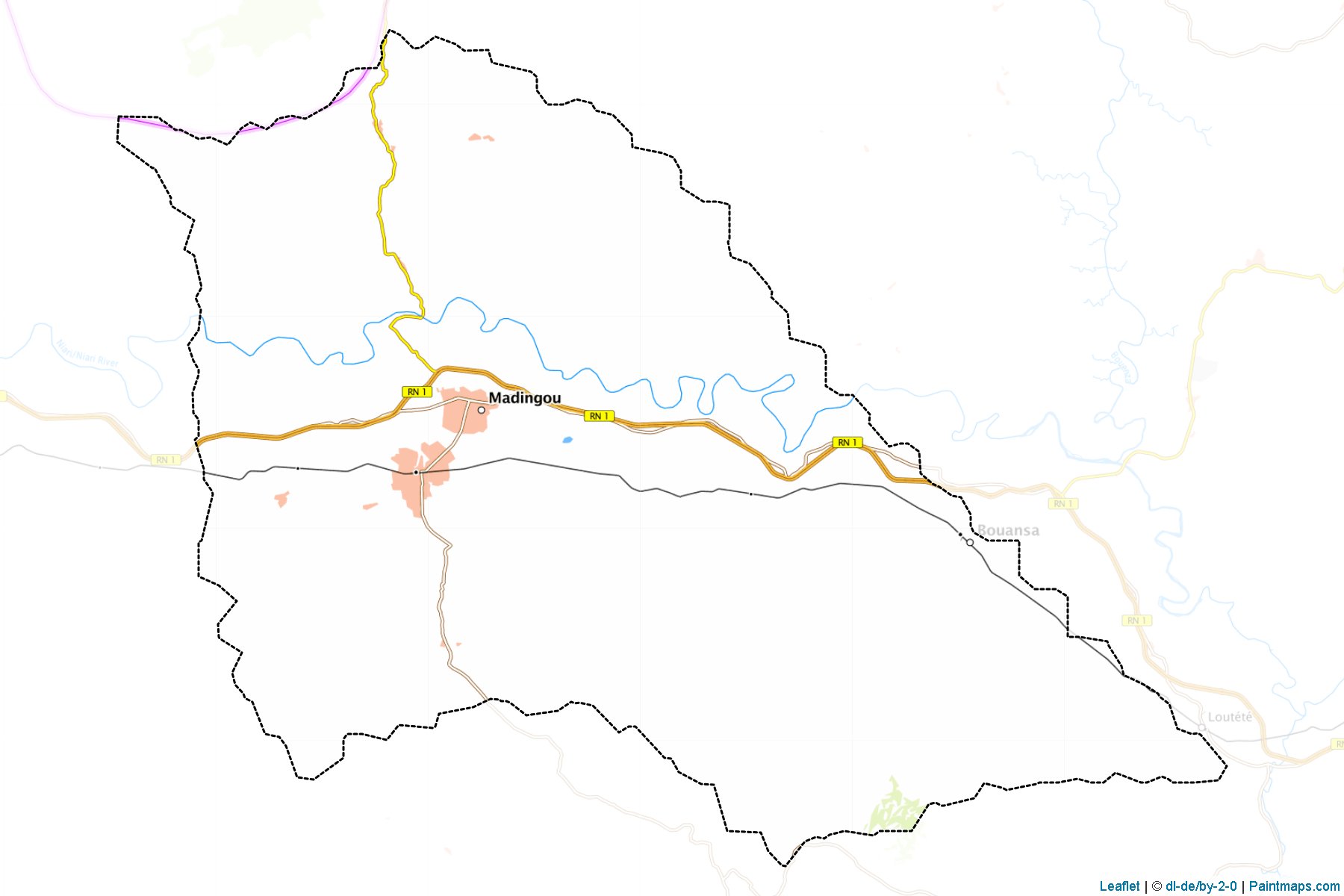 Madingou (Bouenza Department) Map Cropping Samples-1