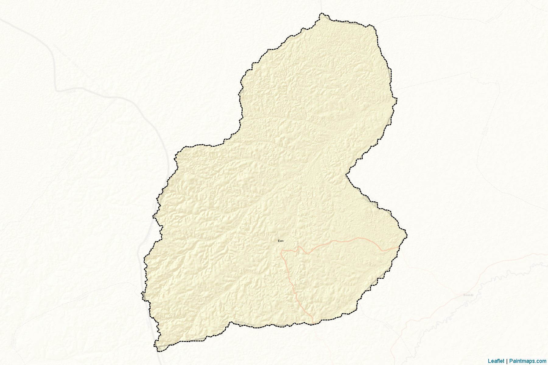 Ewo (Cuvette-Ouest Department) Map Cropping Samples-2