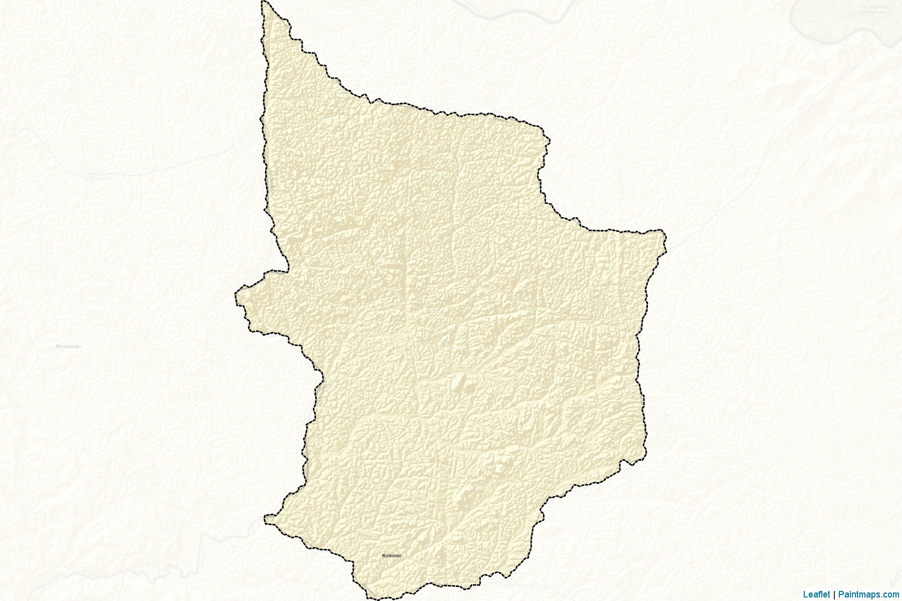 Muestras de recorte de mapas Komono (Lékoumou)-2