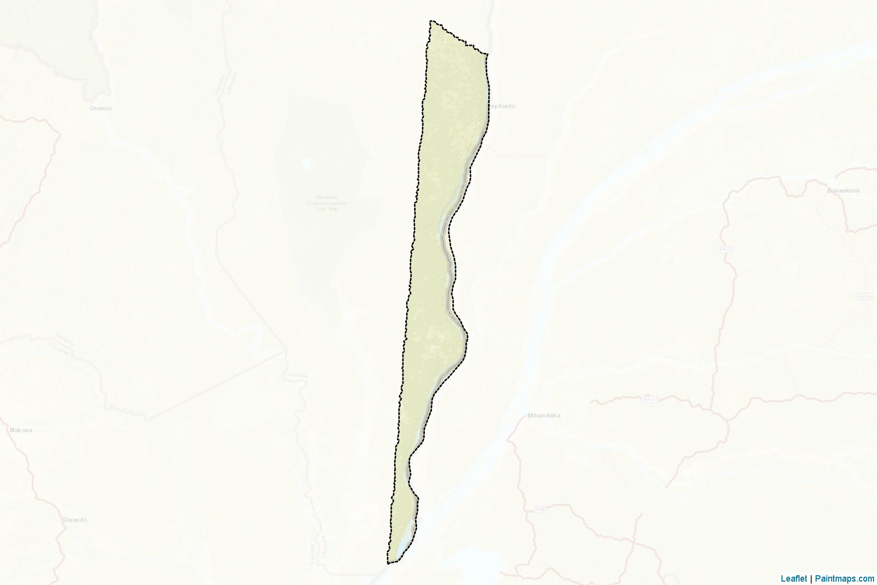 Muestras de recorte de mapas Impfondo (Likouala)-2