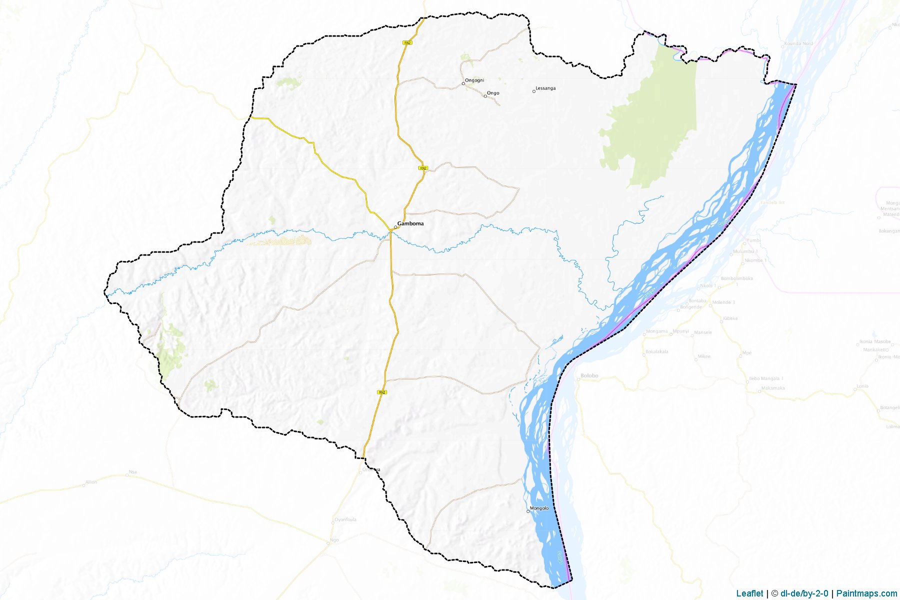 Gamboma (Plateaux Department) Map Cropping Samples-1