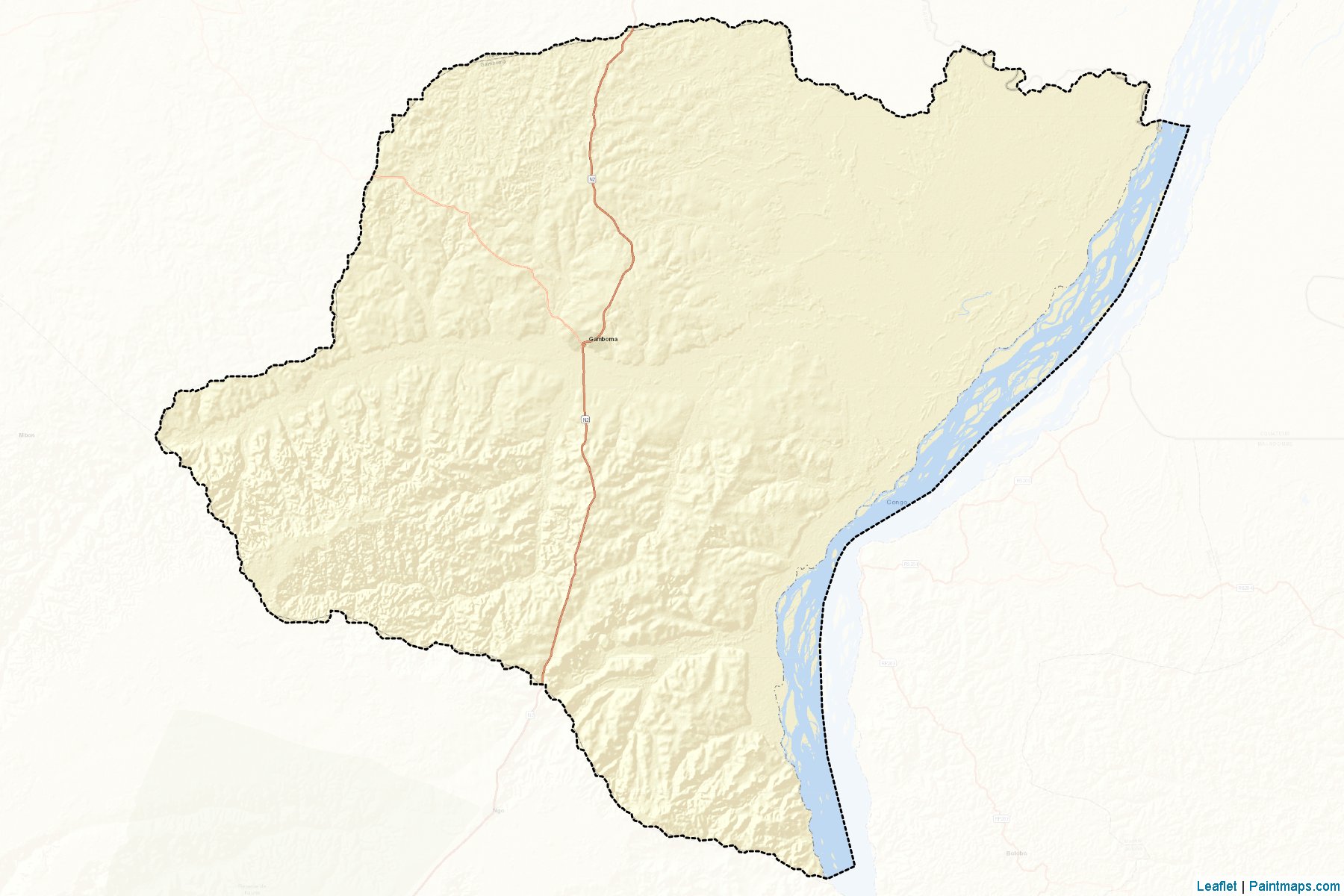 Gamboma (Plateaux Department) Map Cropping Samples-2