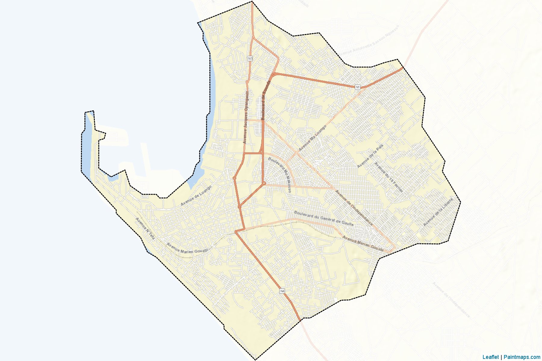 Tchamba Nzassi (Kouilou Department) Map Cropping Samples-2