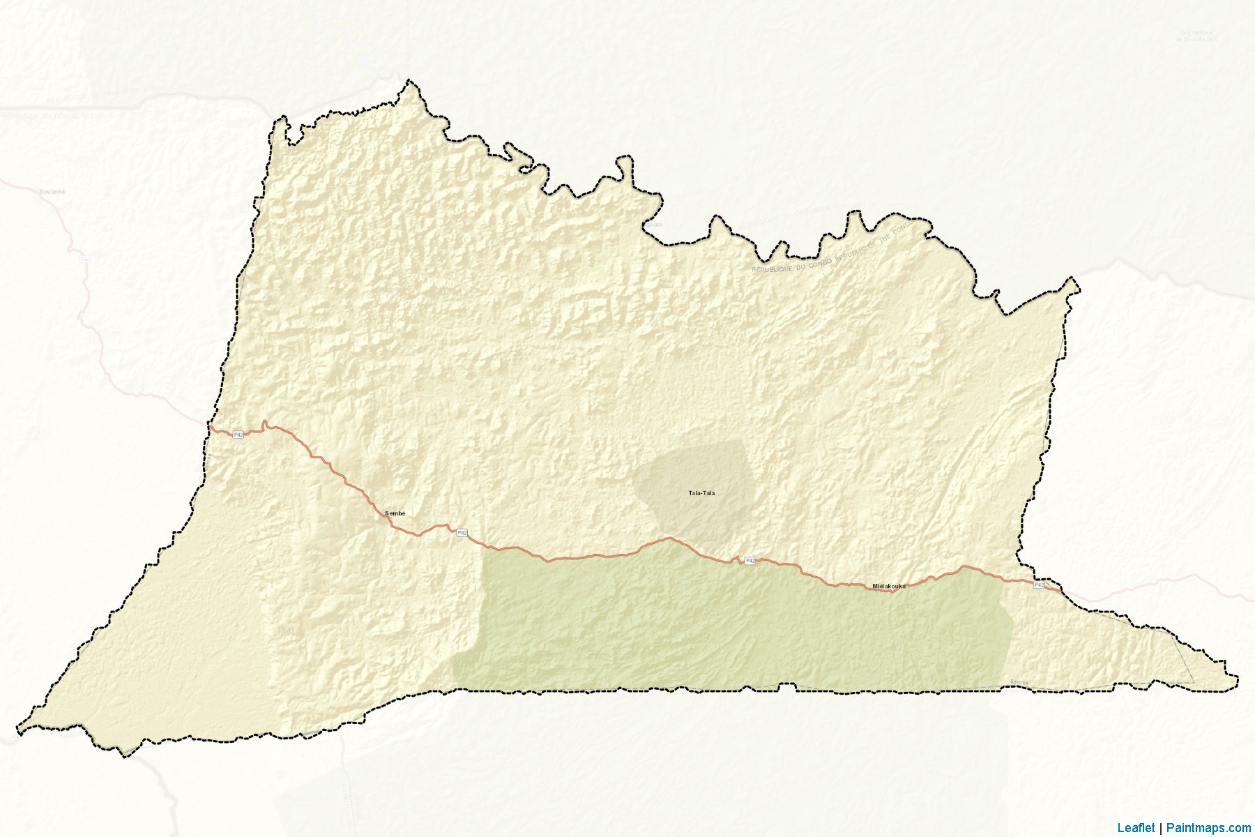 Muestras de recorte de mapas Sembé (Sangha)-2