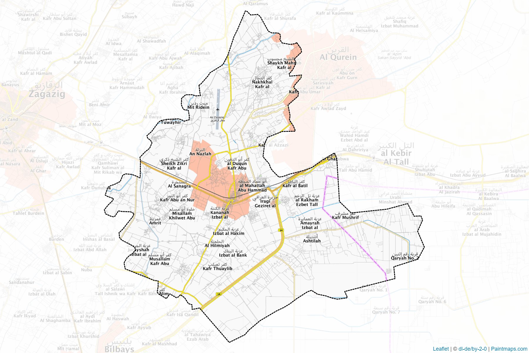 Muestras de recorte de mapas Abu Hammad (Ash Sharqiyah)-1