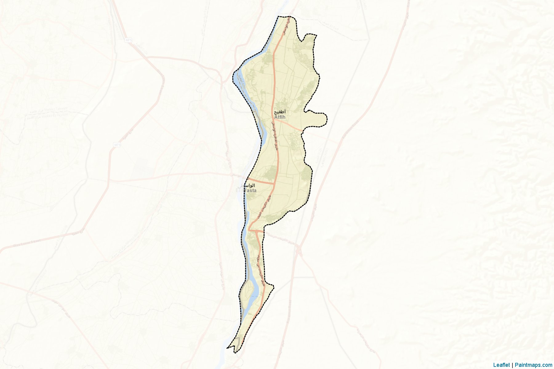 Atfeeh (Giza) Map Cropping Samples-2