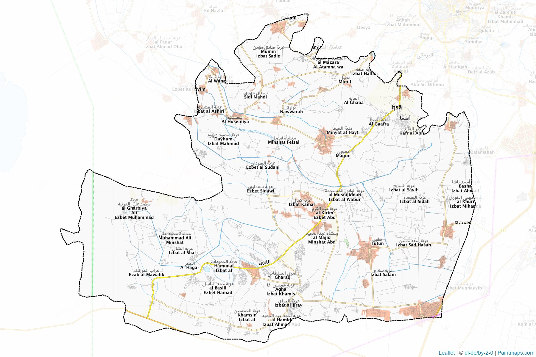 Atsa (Fayoum) Map Cropping Samples-1