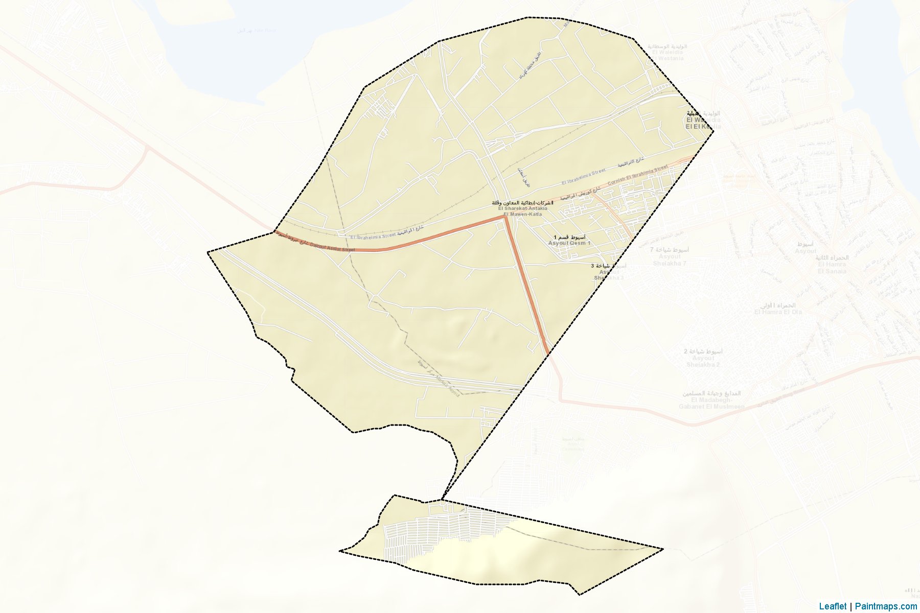 Awel Asiut (Asyout) Map Cropping Samples-2