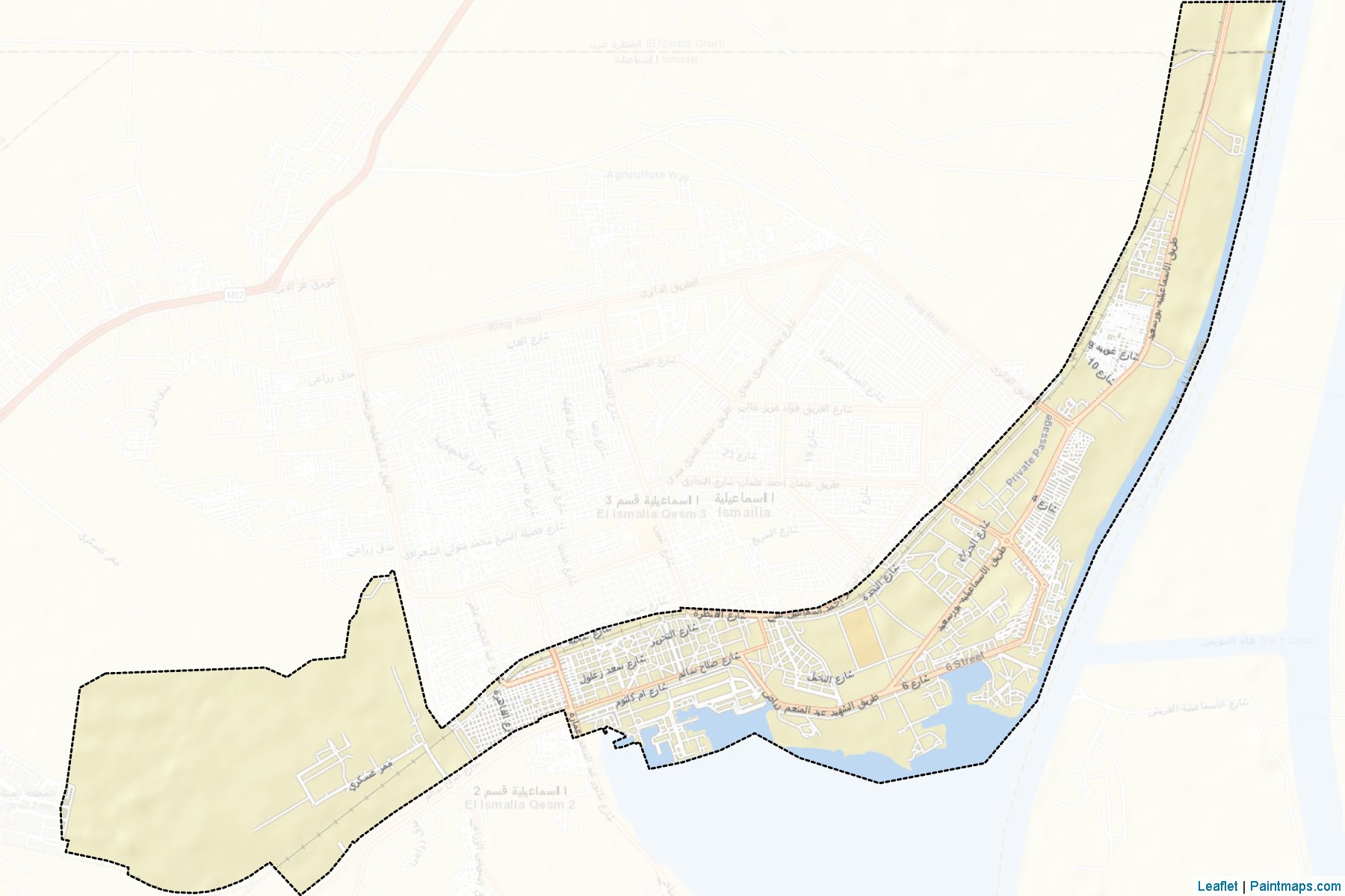 Awel El-Esmailiah (El Ismailia) Map Cropping Samples-2