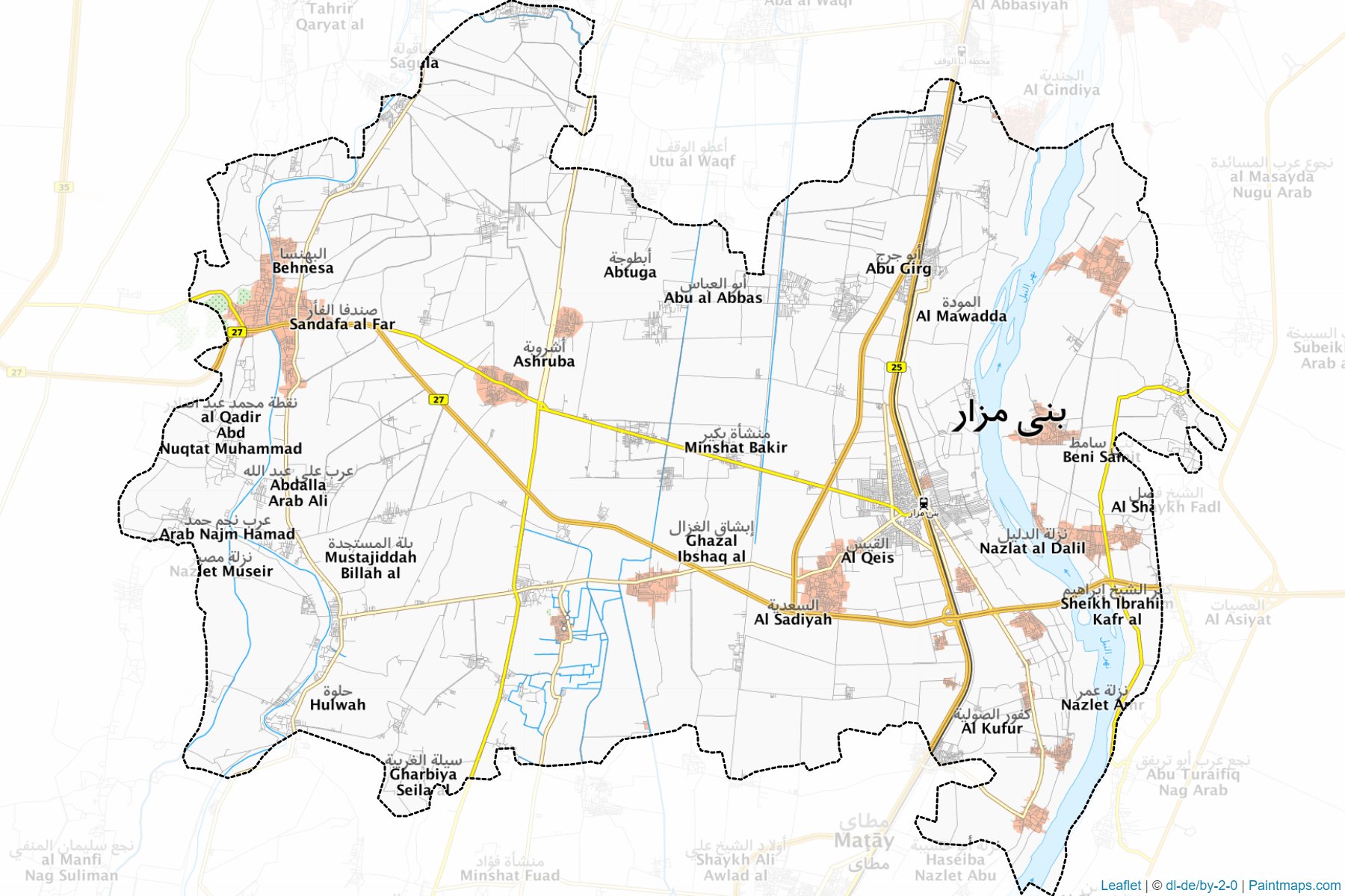 Bany Mazar (Menia) Map Cropping Samples-1