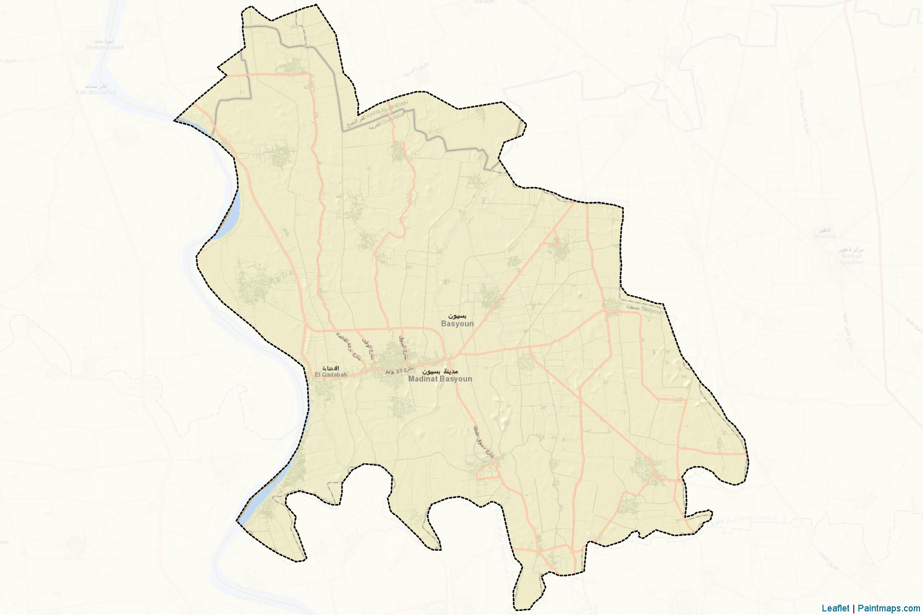 Basyoun (Gharbia) Map Cropping Samples-2