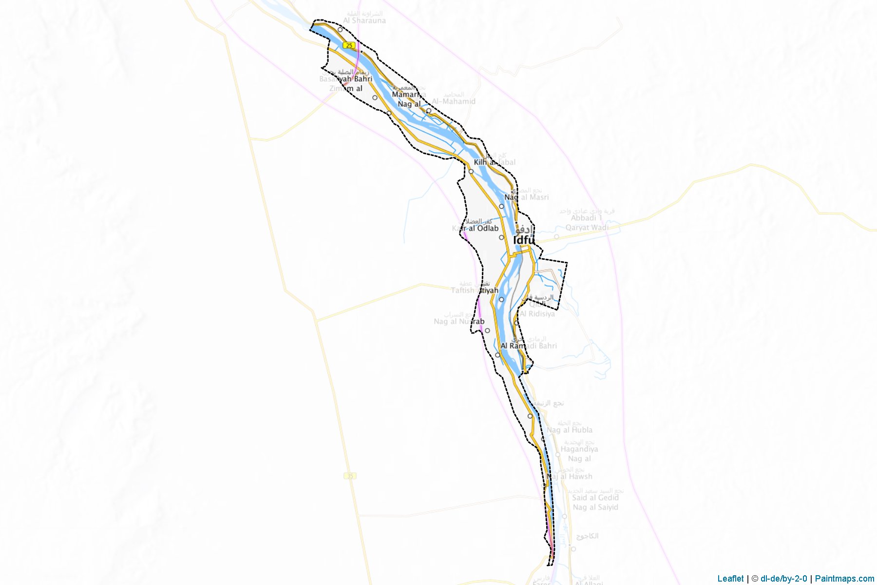 Edfu (Aswan) Map Cropping Samples-1