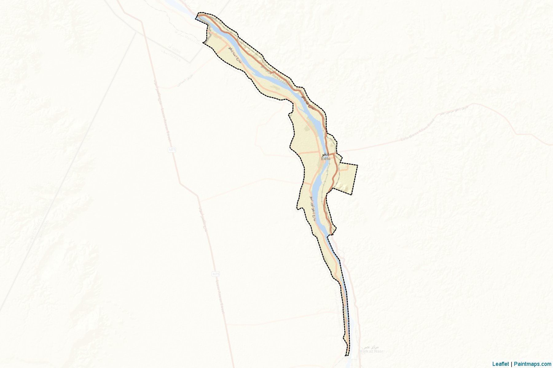 Edfu (Aswan) Map Cropping Samples-2