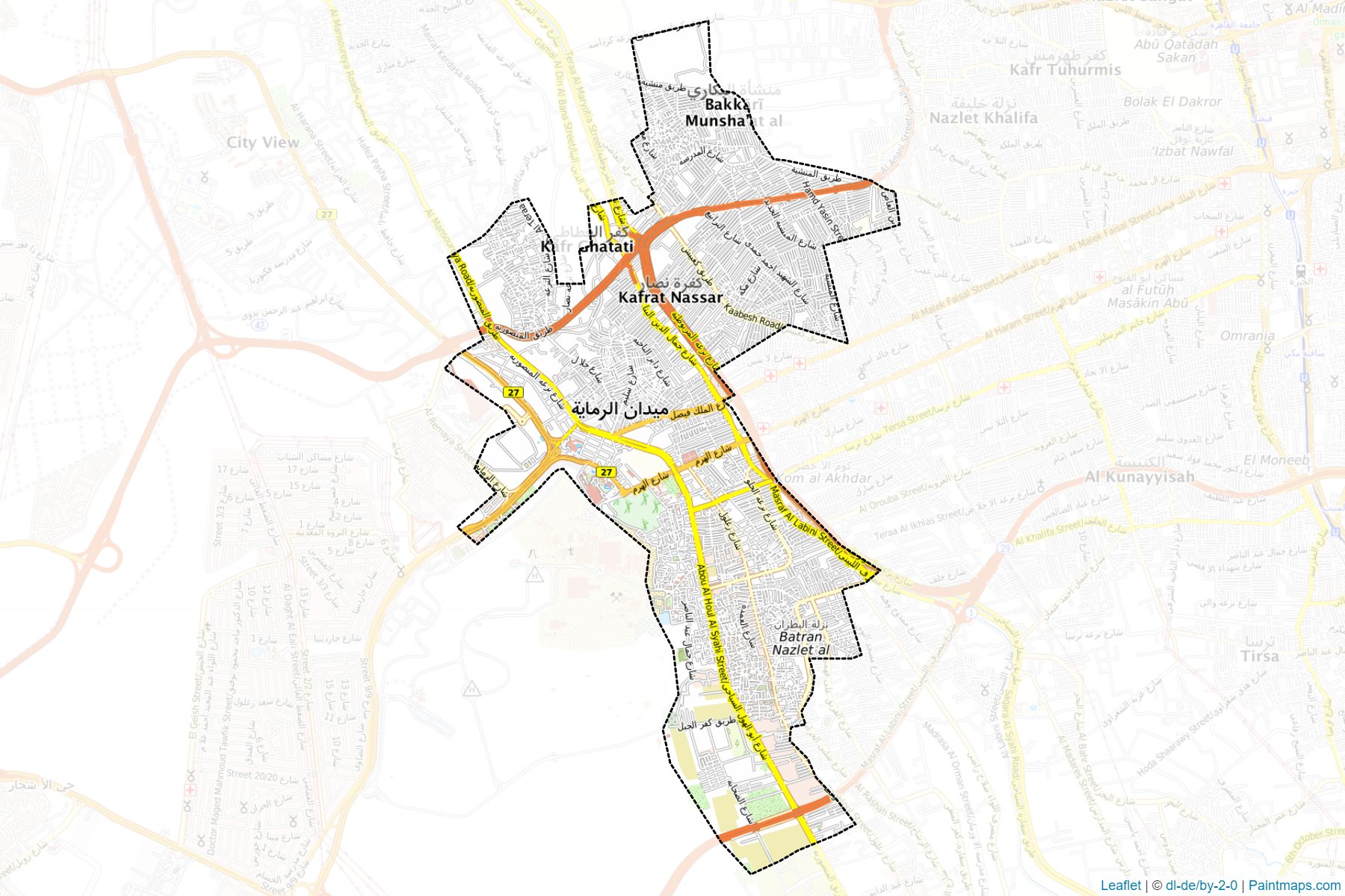 El-Ahram (Giza) Map Cropping Samples-1