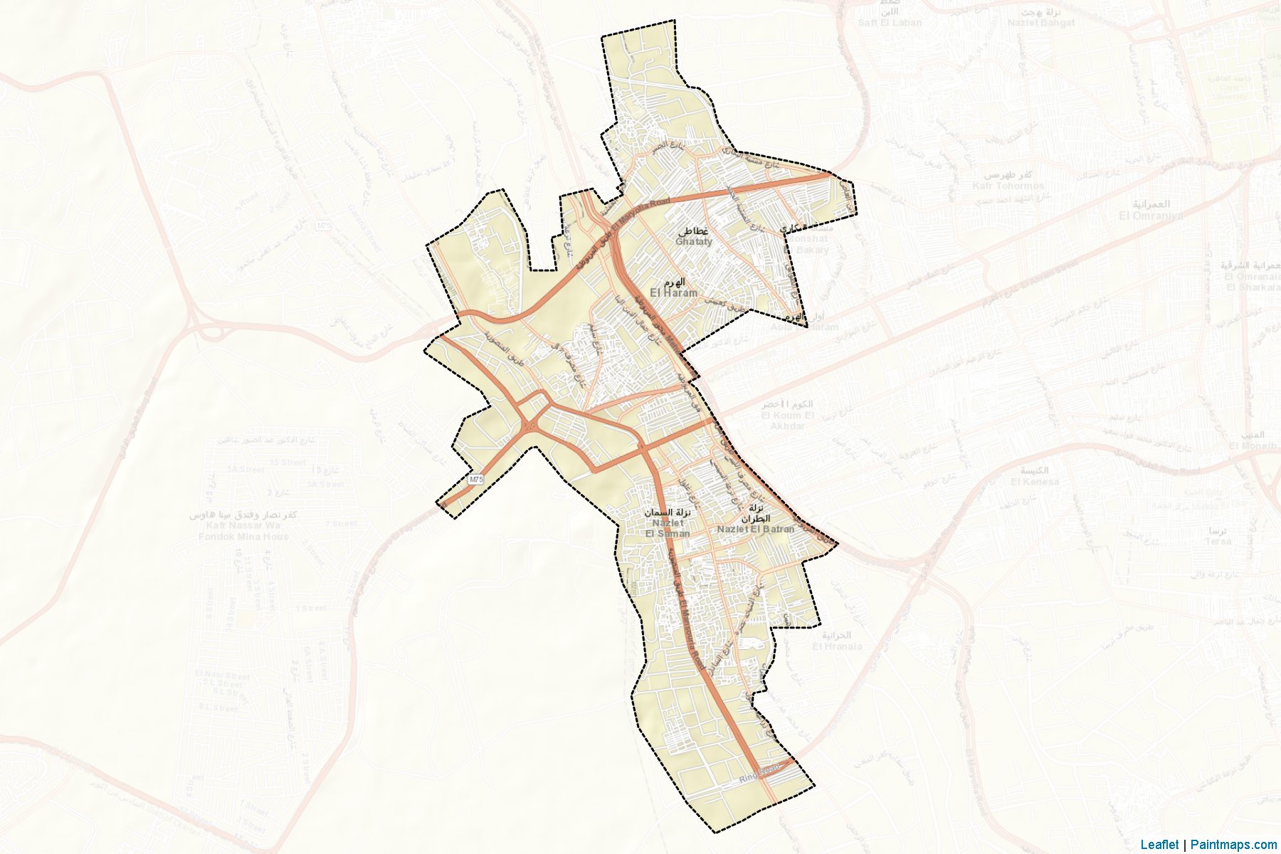 El-Ahram (Giza) Map Cropping Samples-2