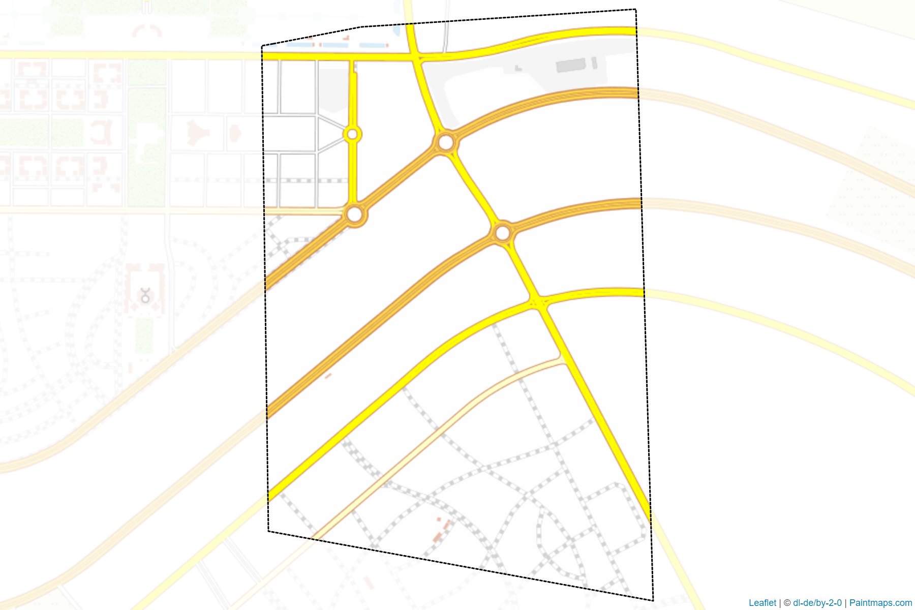 Muestras de recorte de mapas El-Amal (Al Qahirah)-1