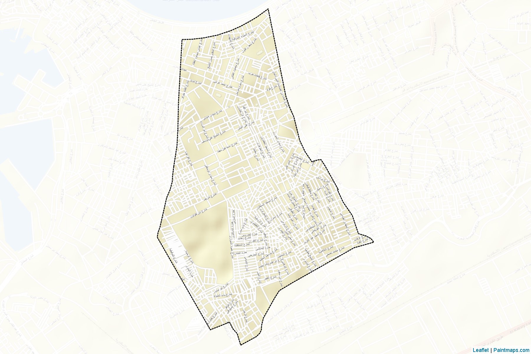 Muestras de recorte de mapas El-Atareen (Al Iskandariyah)-2