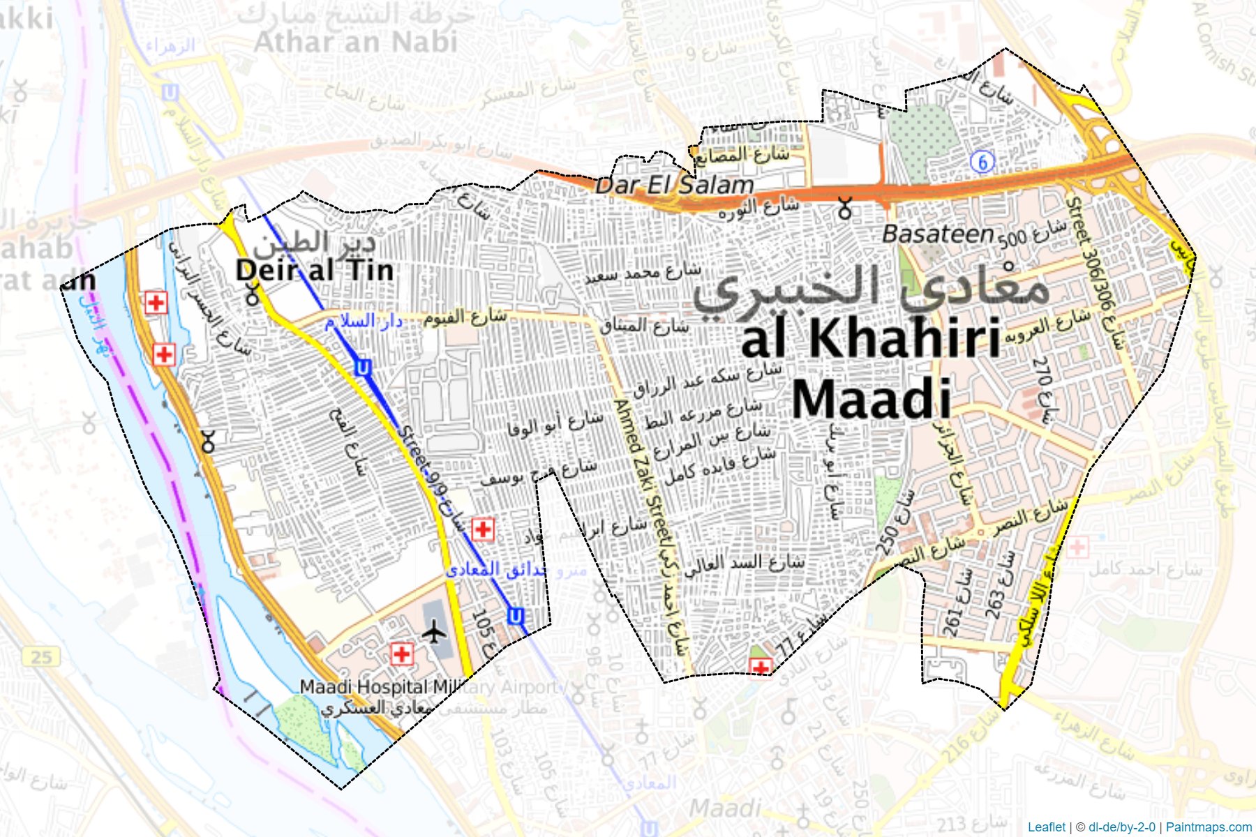 El-Basateen (Cairo) Map Cropping Samples-1