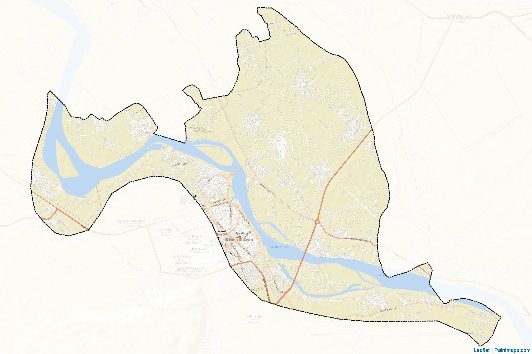 El-Fath (Asyut) Haritası Örnekleri-2