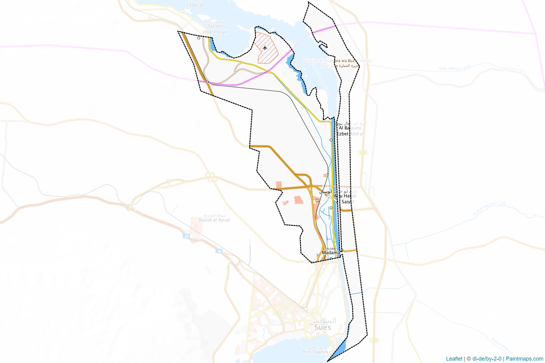 El-Ganayen (El Suez) Map Cropping Samples-1