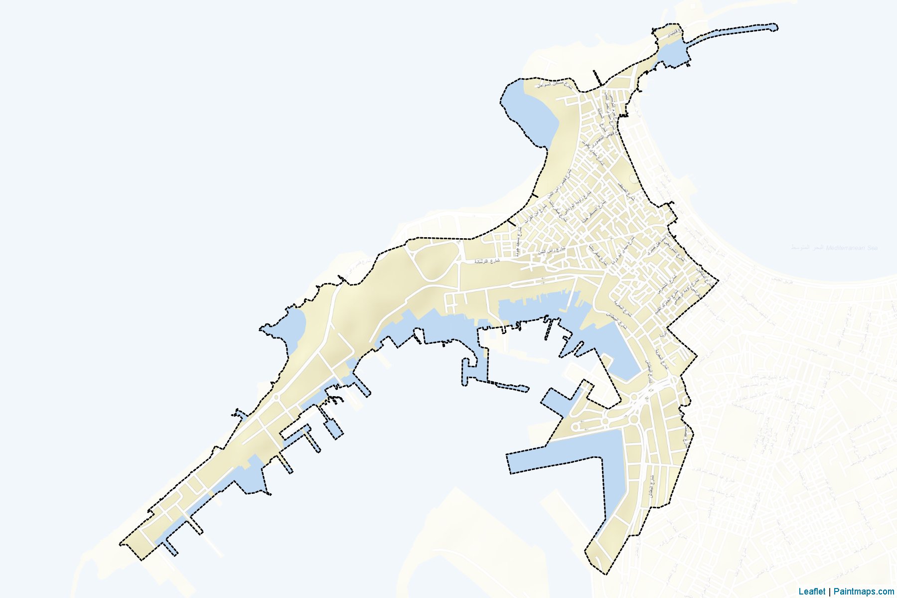 Muestras de recorte de mapas El-Gomrok (Al Iskandariyah)-2