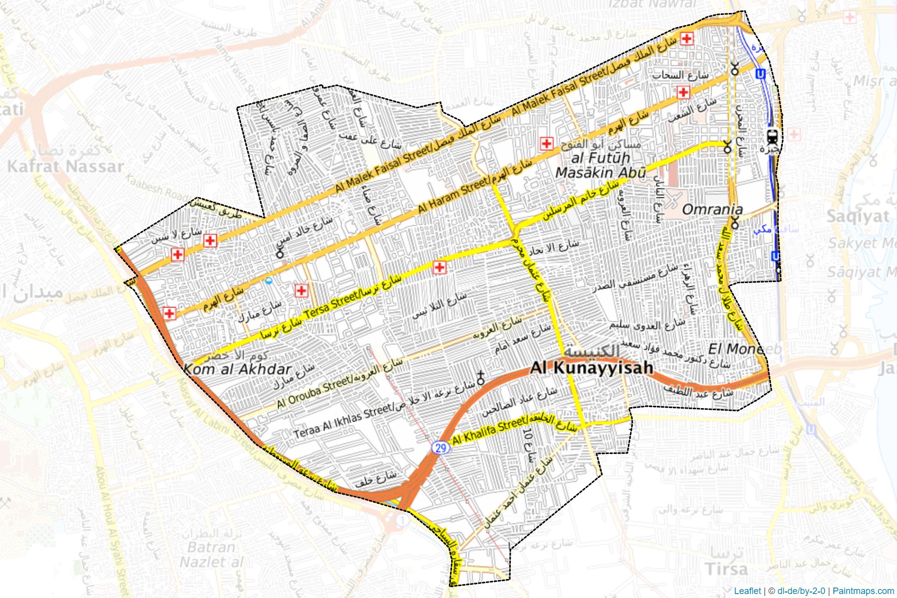 El-Omraneyah (Giza) Map Cropping Samples-1