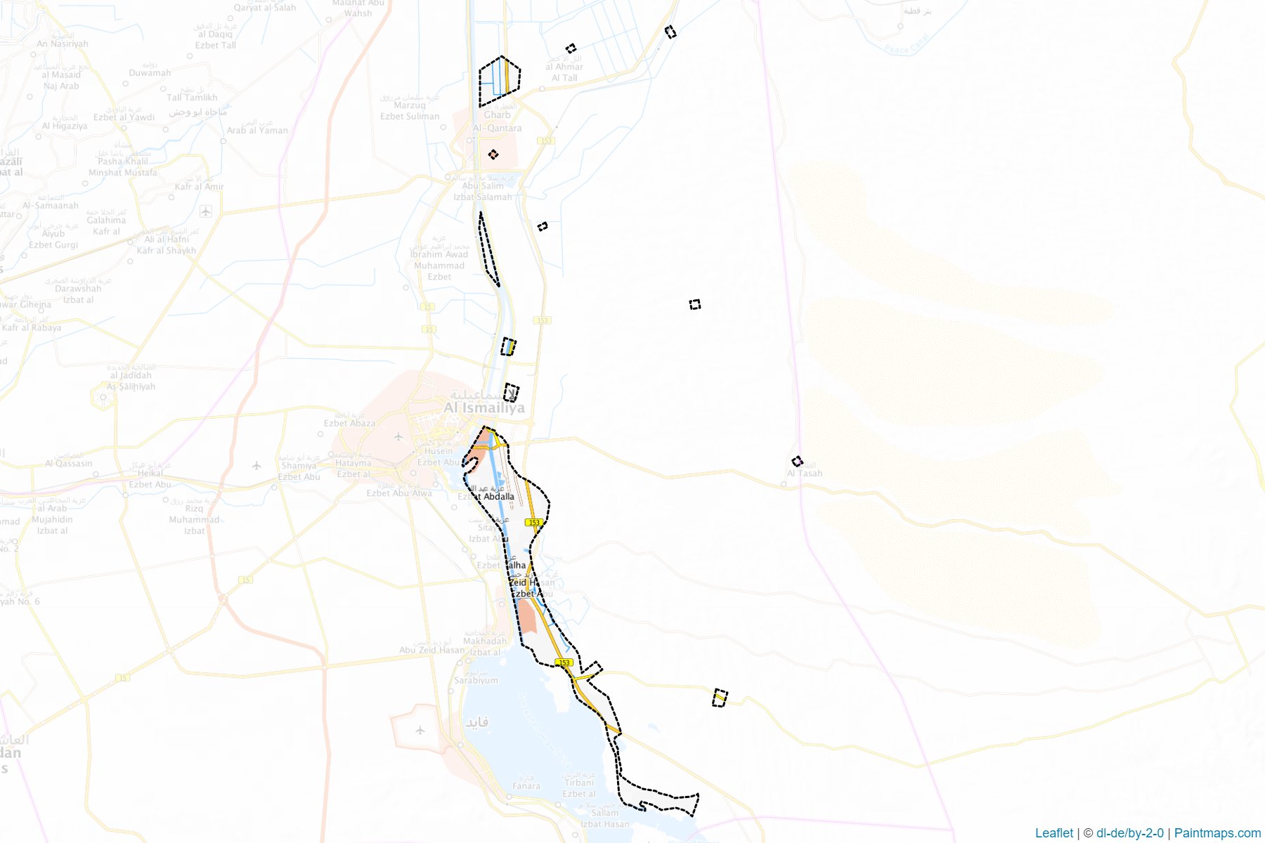 El-Qantarah Sharq (El Ismailia) Map Cropping Samples-1