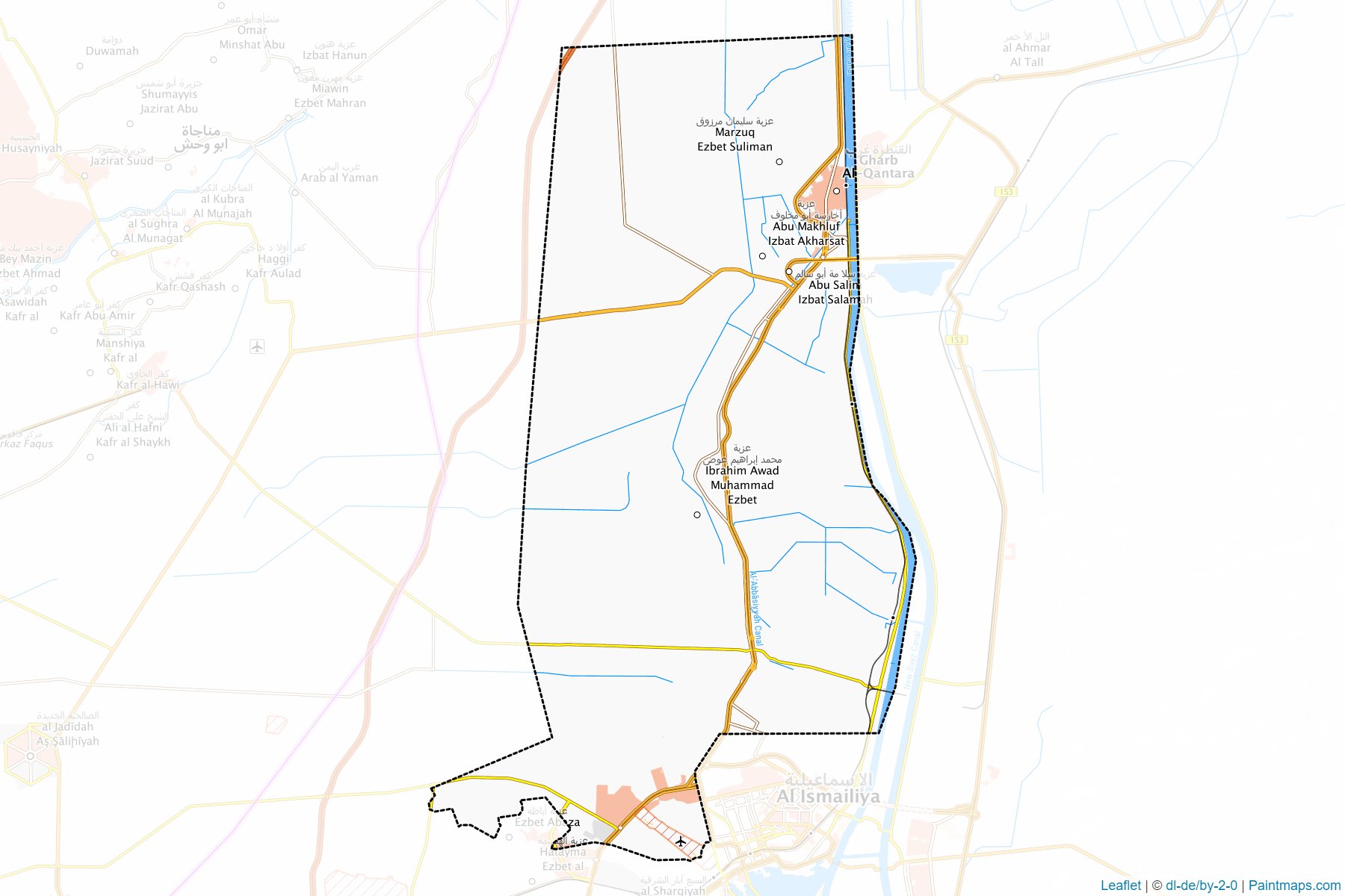 El-Qantarah (El Ismailia) Map Cropping Samples-1