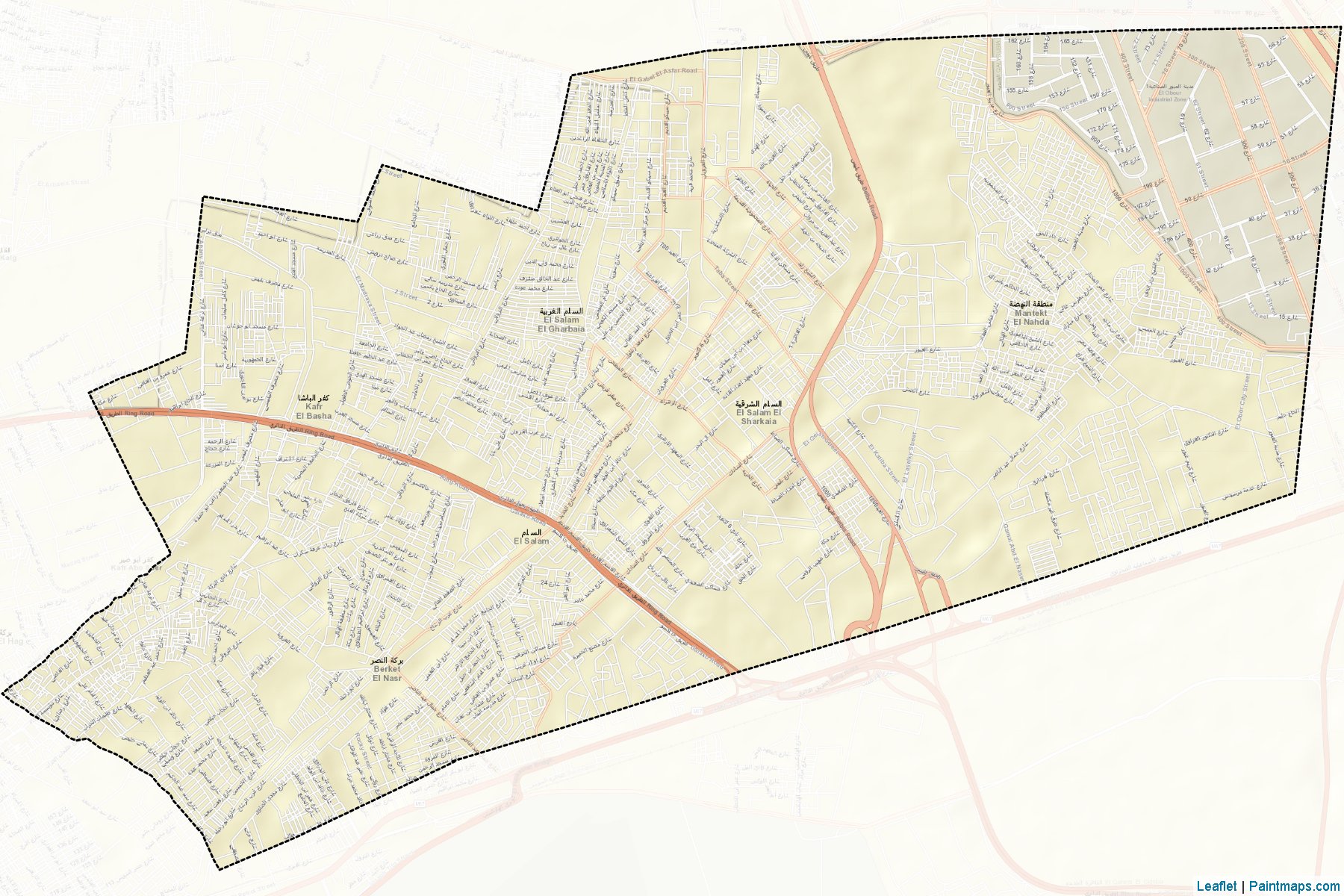 El-Salam (Kahire) Haritası Örnekleri-2