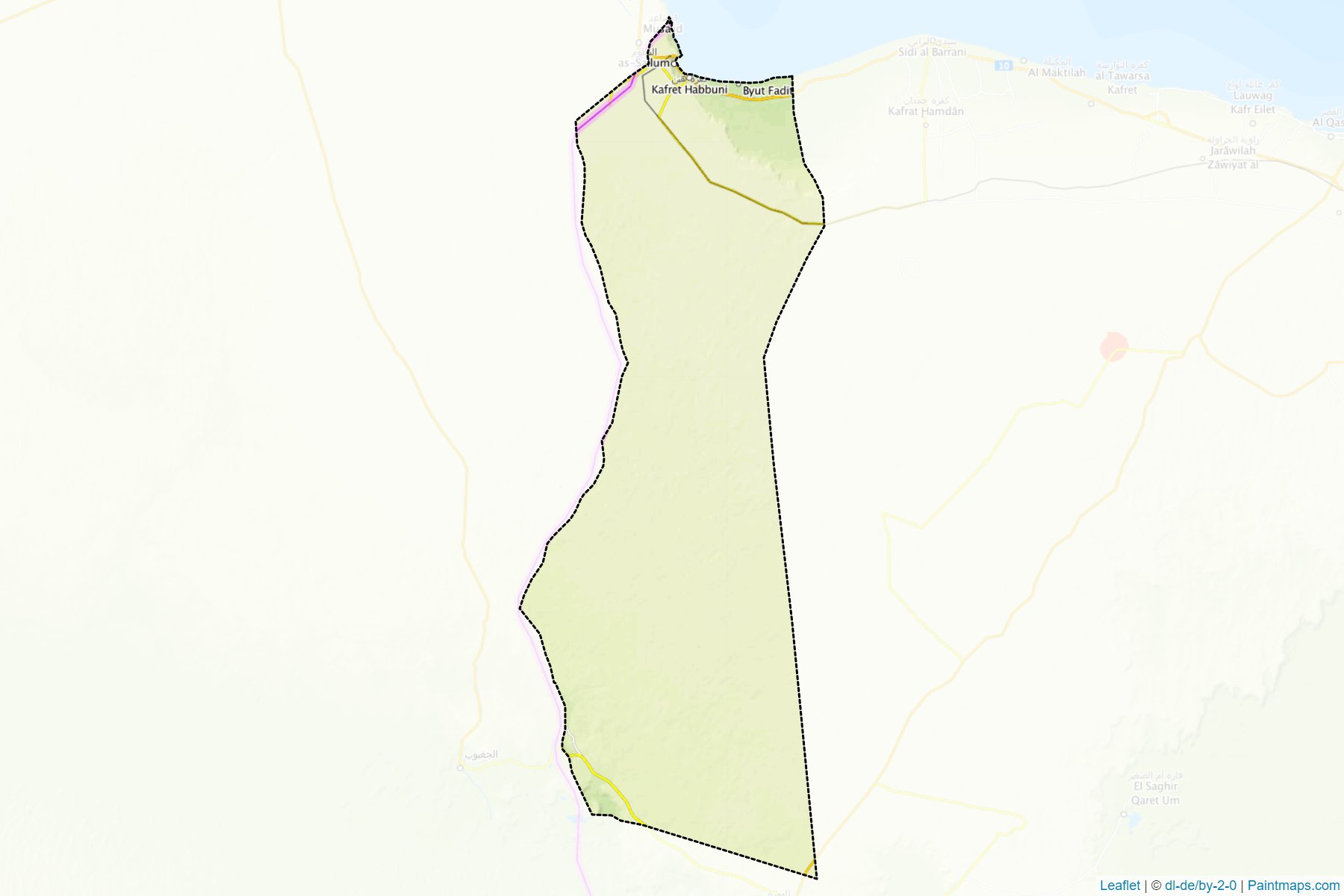 Muestras de recorte de mapas El-Saloom (Matruh)-1