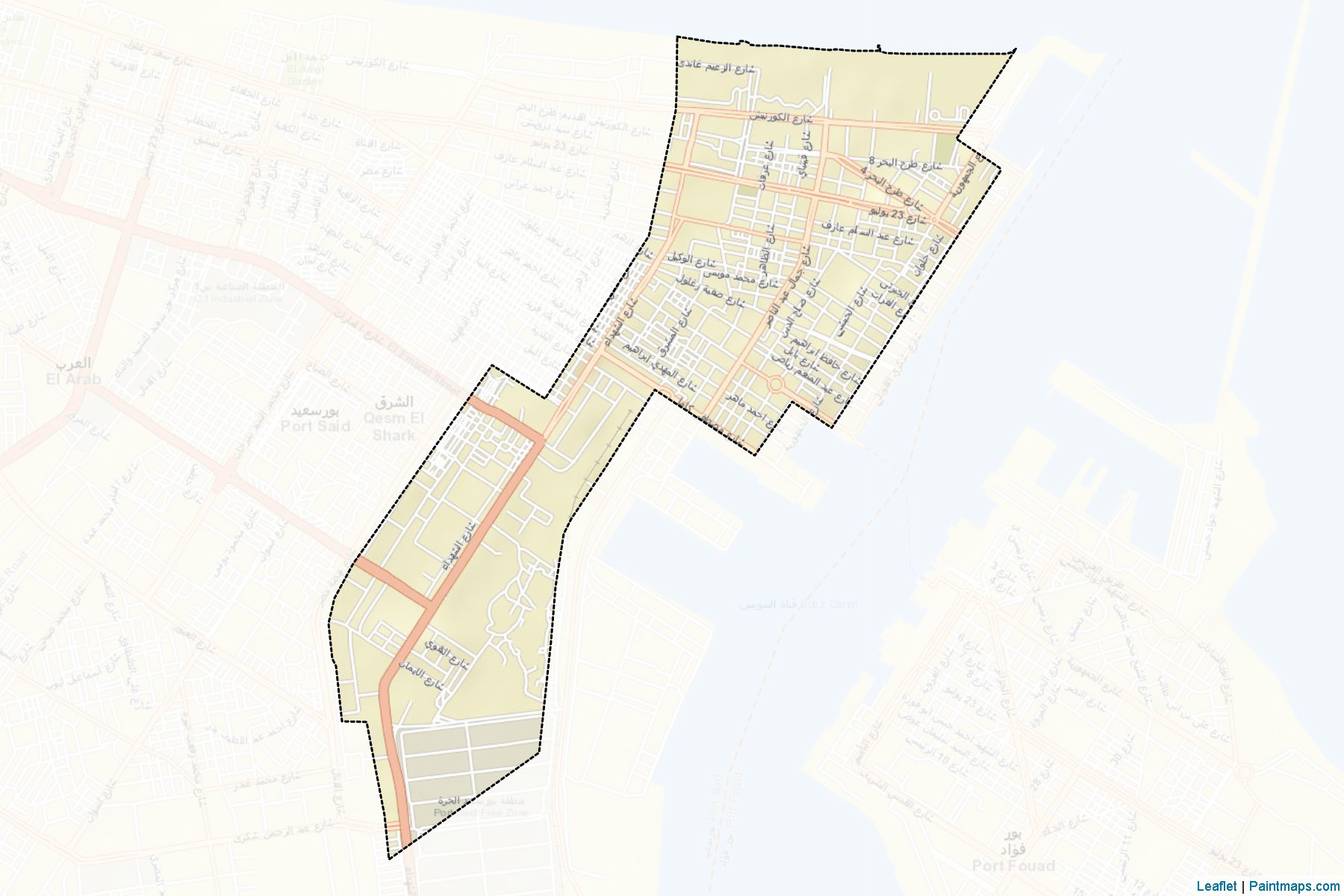 El-Sharq (Port Said) Map Cropping Samples-2