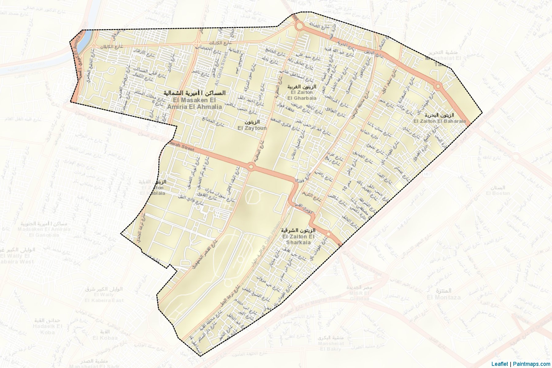 El-Zaytoon (Cairo) Map Cropping Samples-2